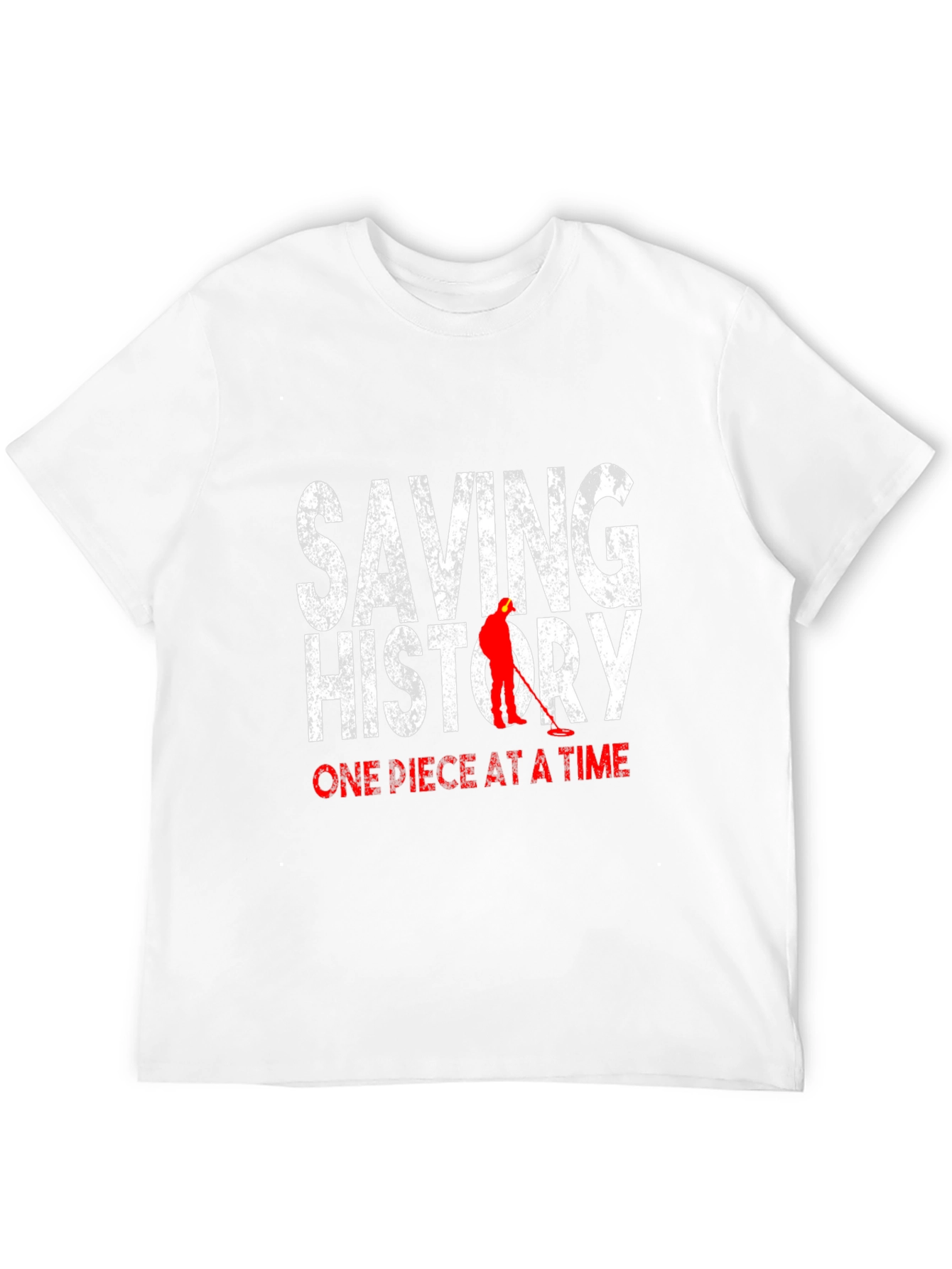 Saving History Tee - Detectorist Gift
