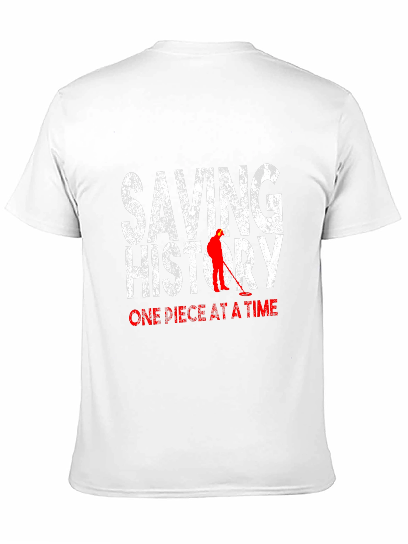 Saving History Tee - Detectorist Gift