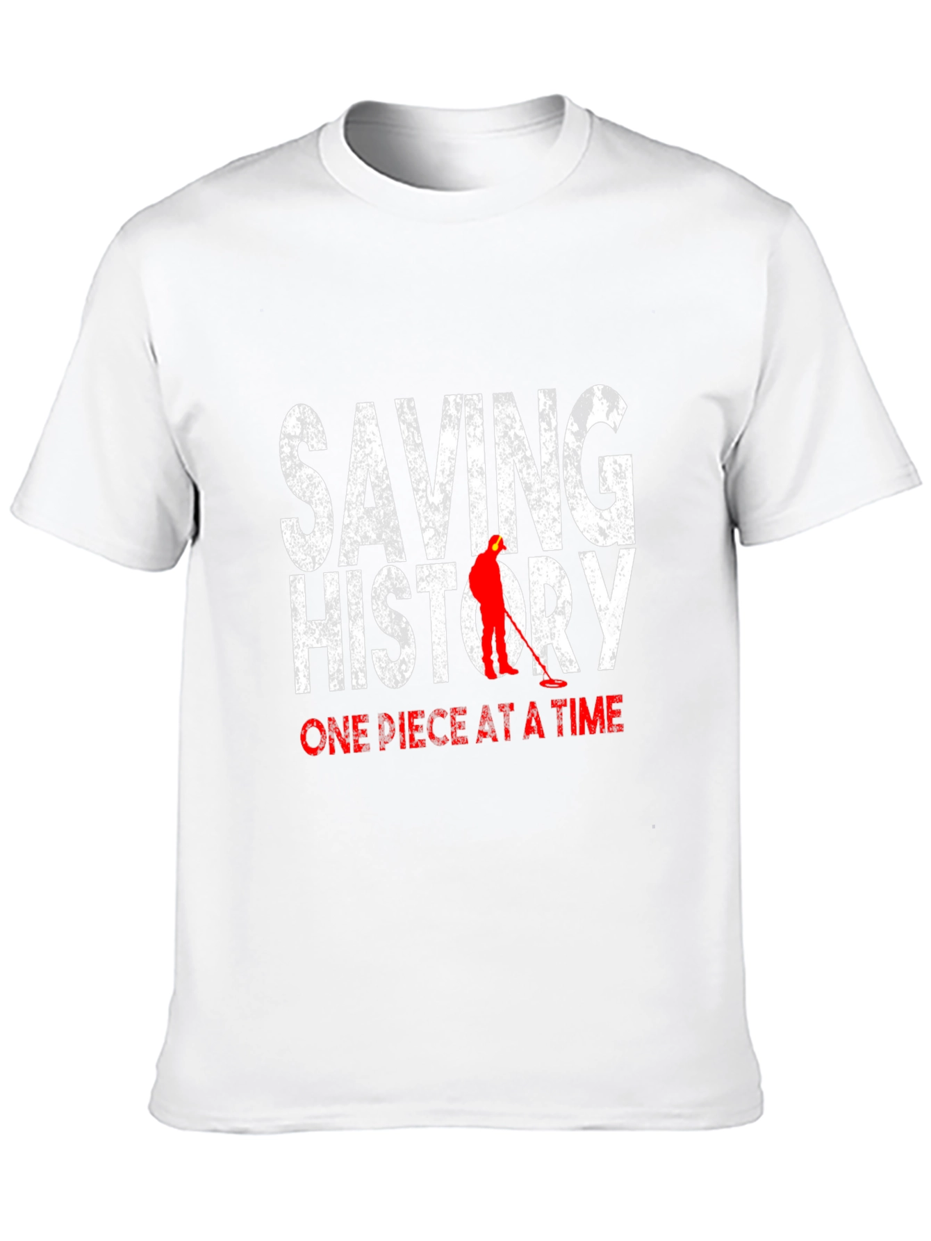Saving History Tee - Detectorist Gift