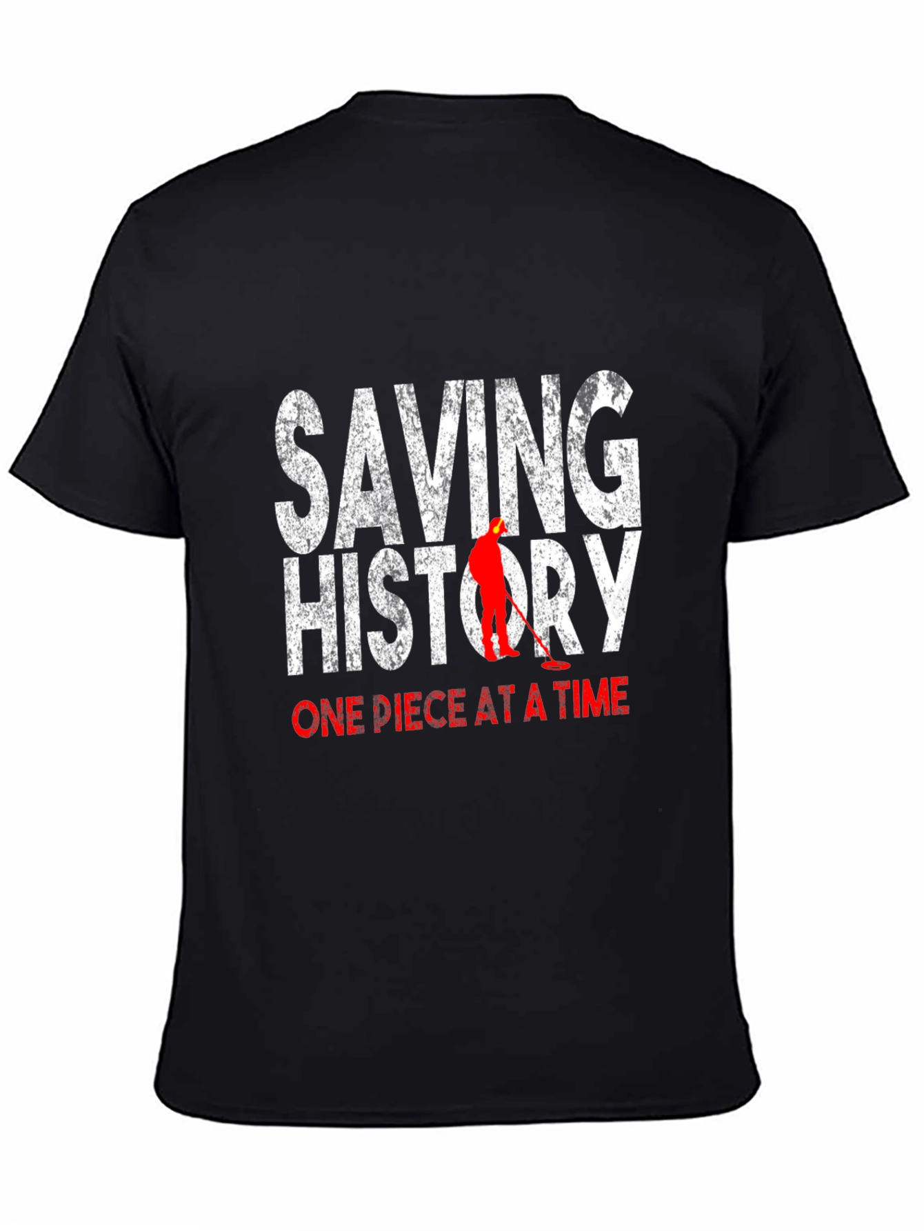 Saving History Tee - Detectorist Gift