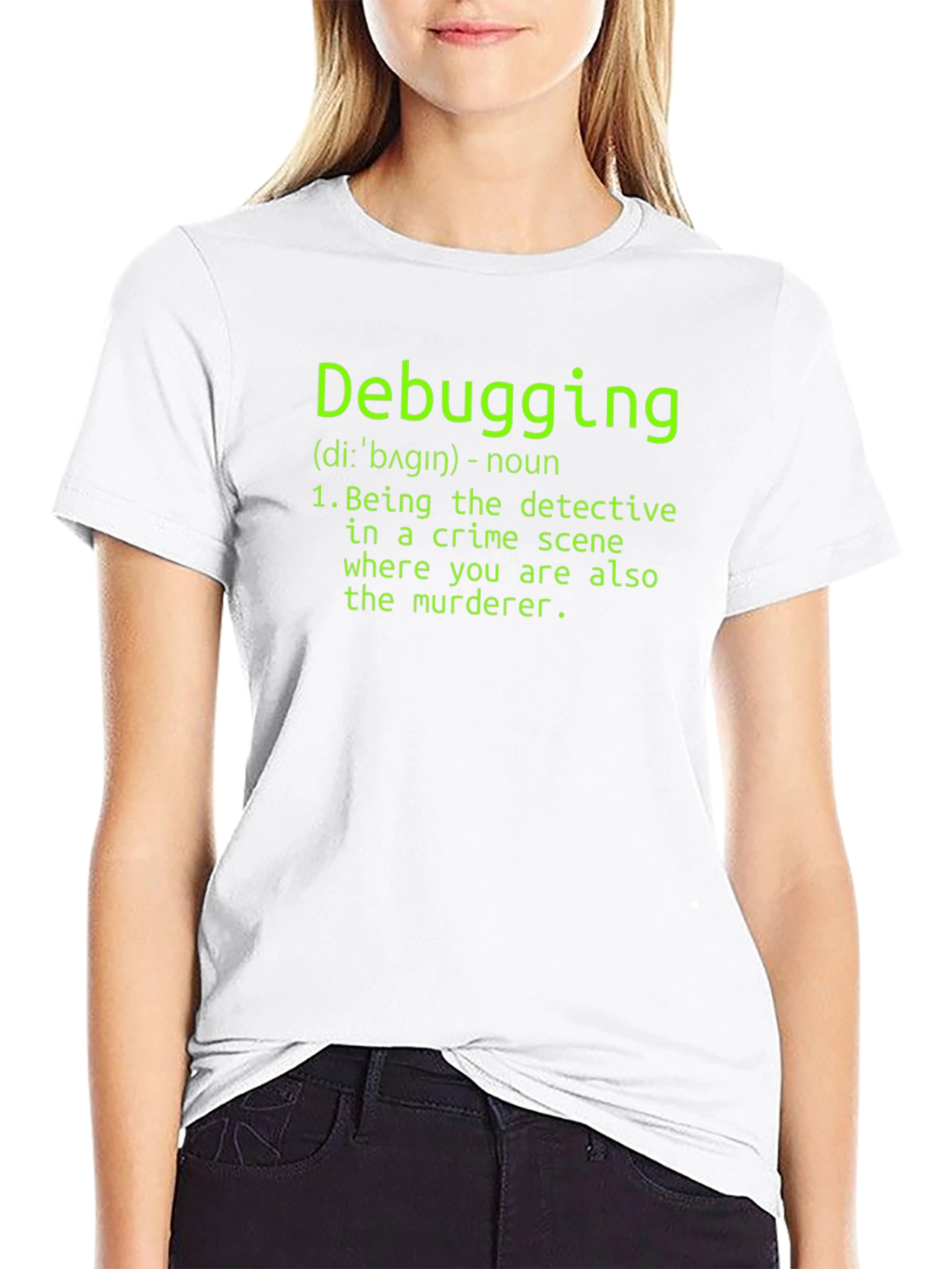 Debugging Definition T-Shirt - Programmer Humor