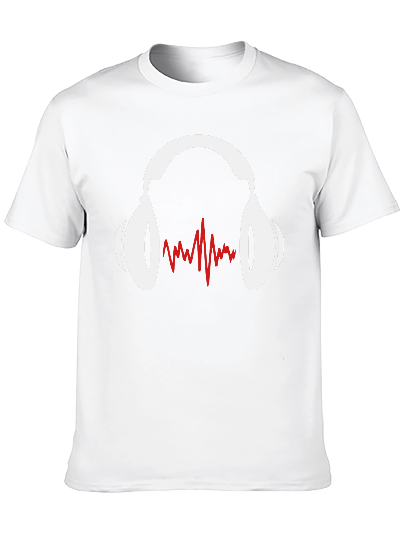 Headphones & Waves Graphic T-Shirt