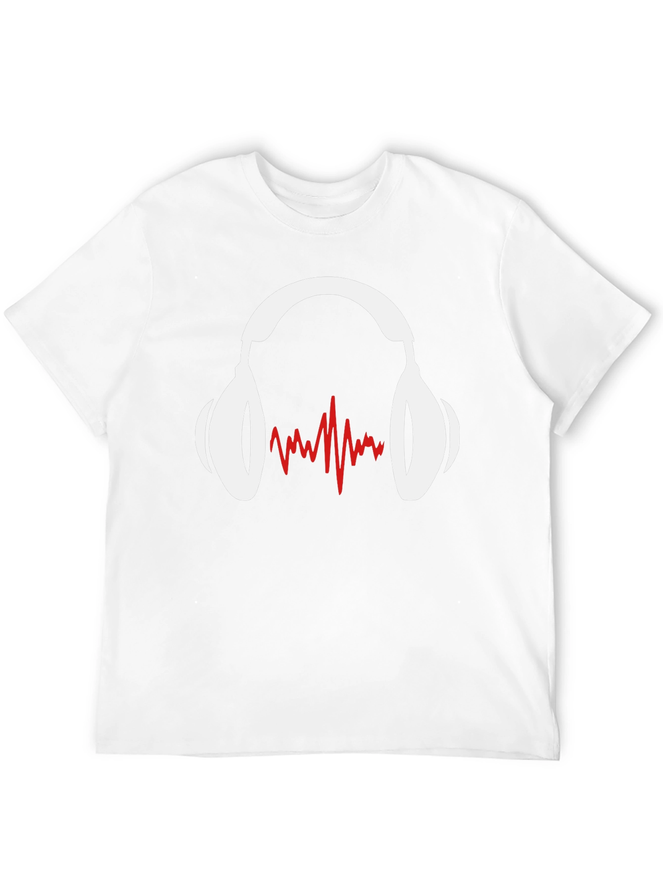 Headphones & Waves Graphic T-Shirt