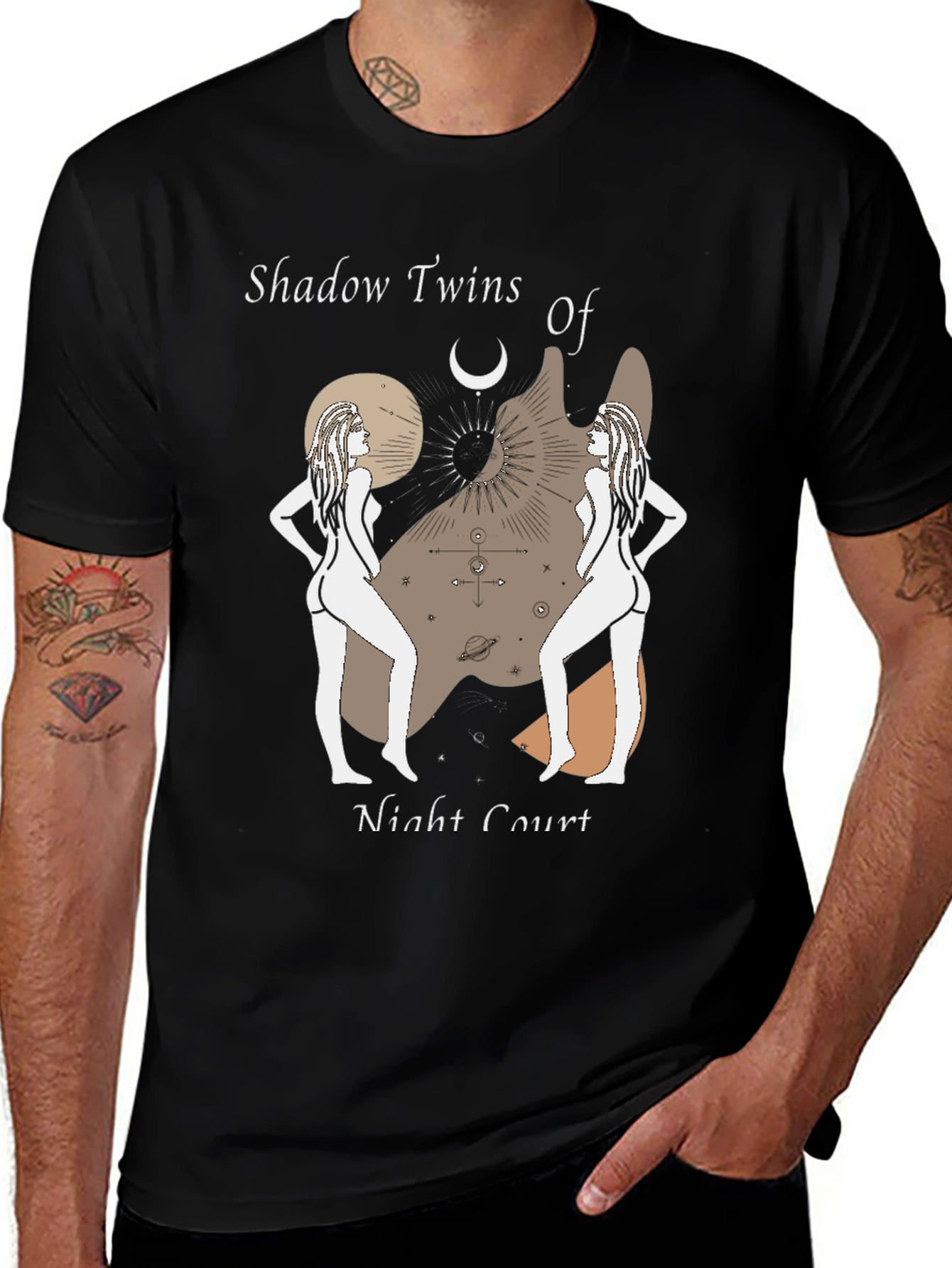 Shadow Twins of Night Court Graphic Tee