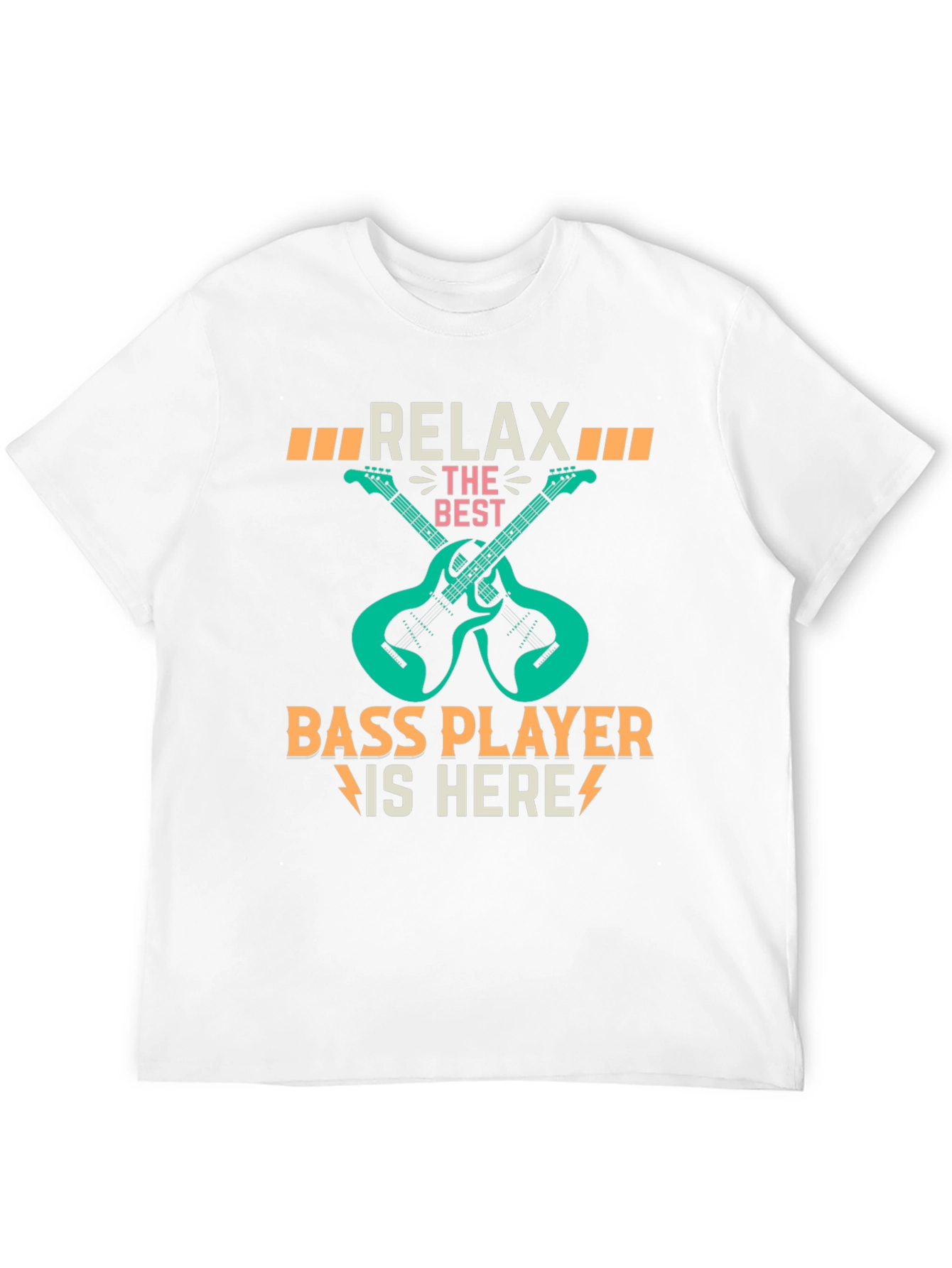 Relax Bass Player Here Graphic T-Shirt