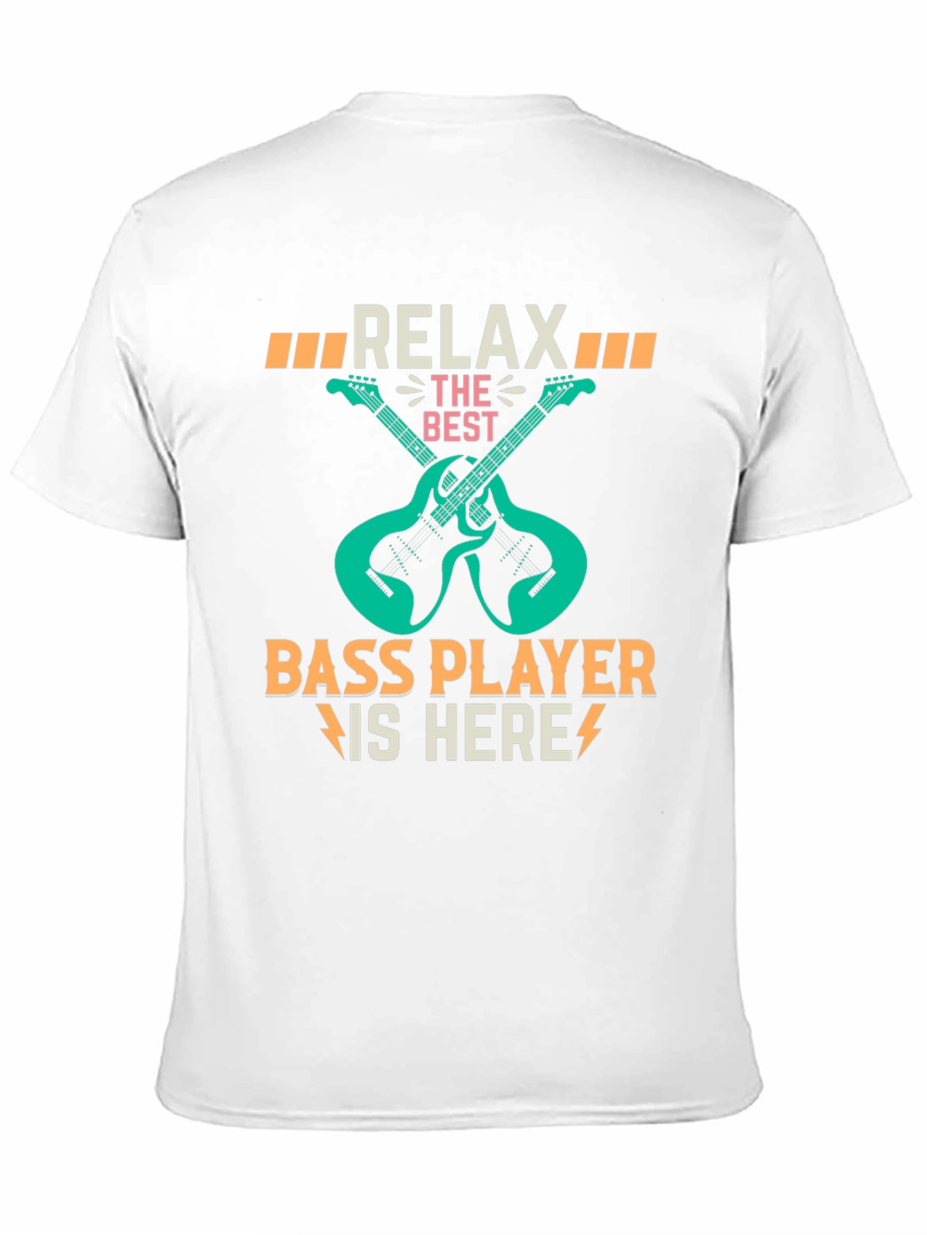 Relax Bass Player Here Graphic T-Shirt