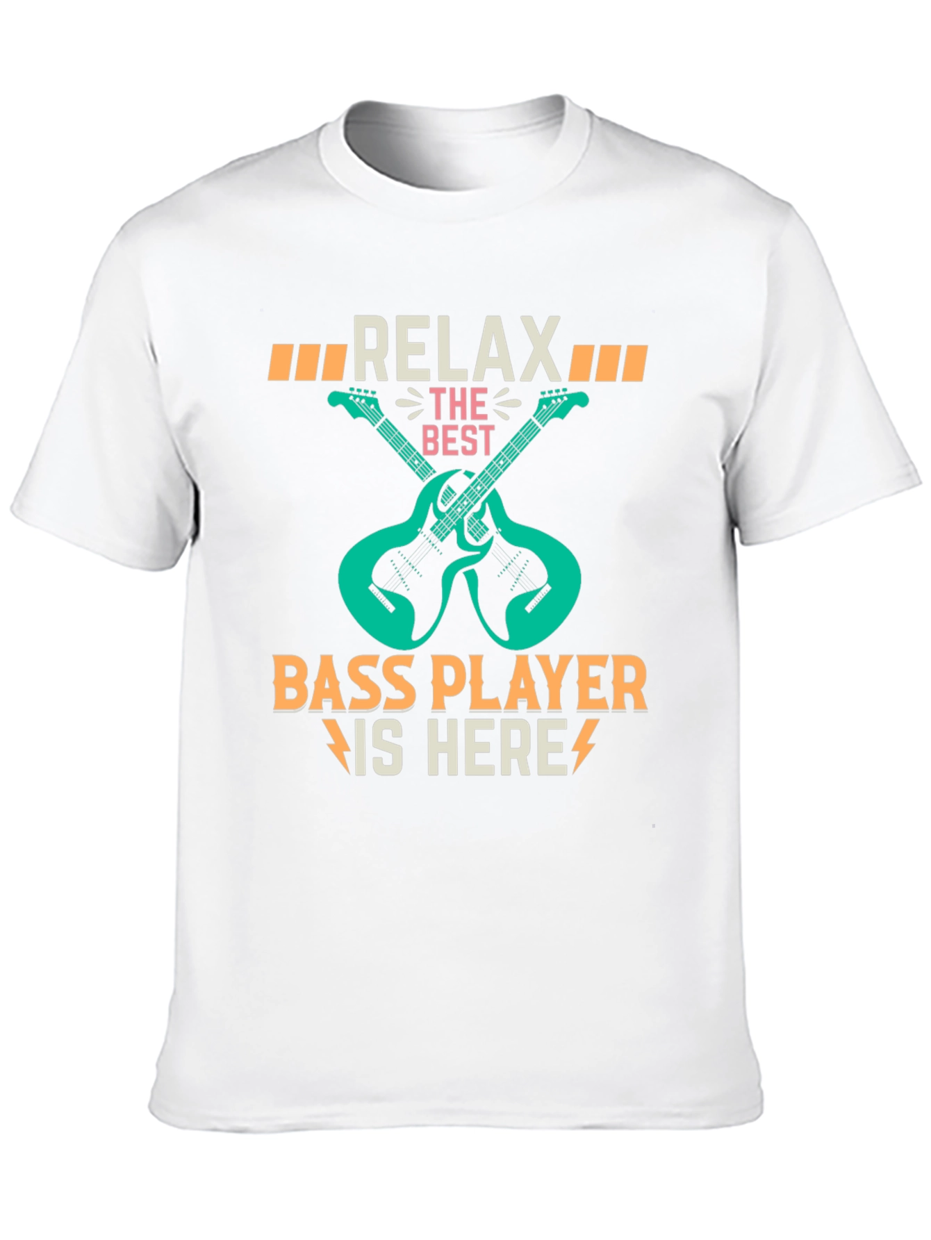 Relax Bass Player Here Graphic T-Shirt
