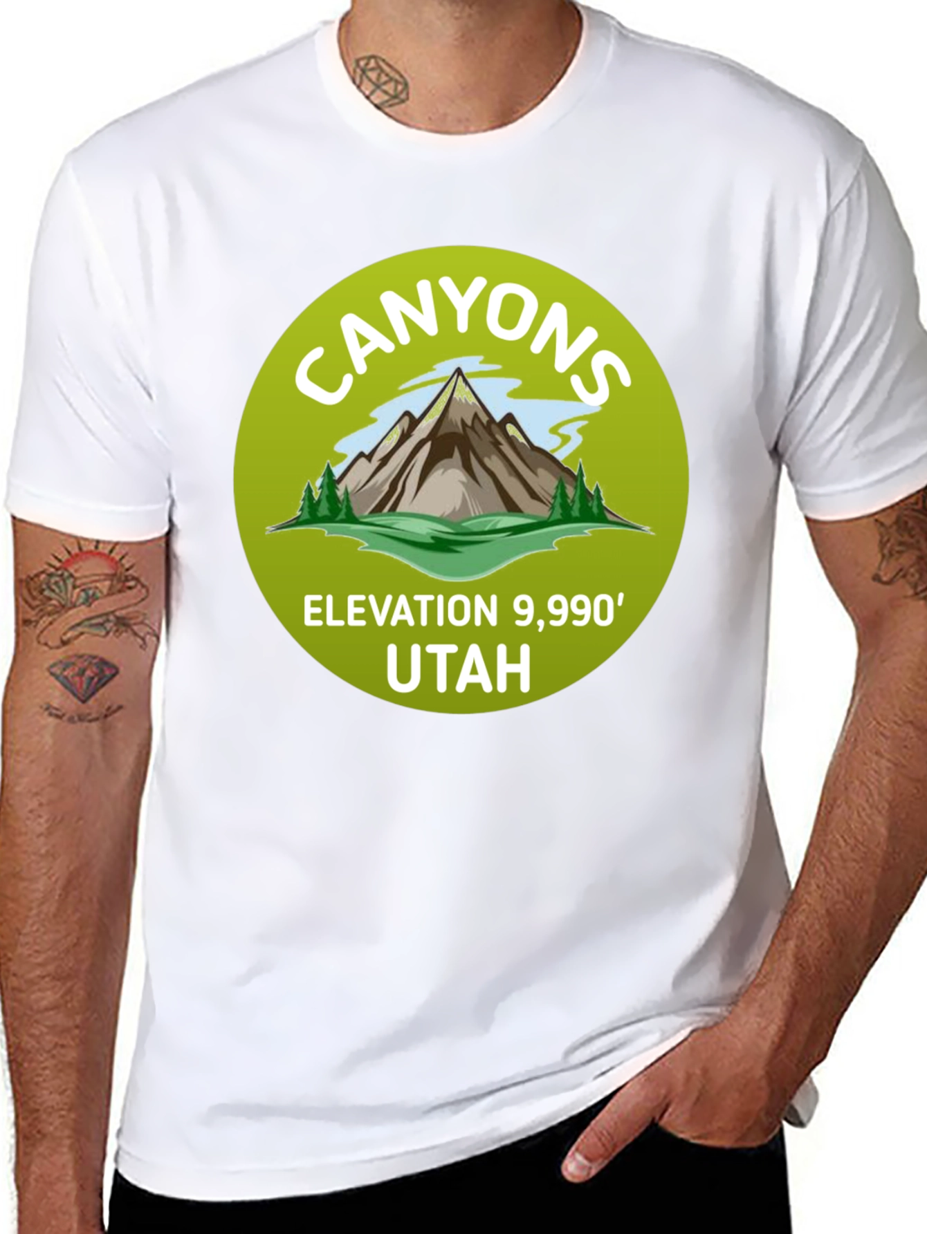 Canyons Utah Elevation T-Shirt