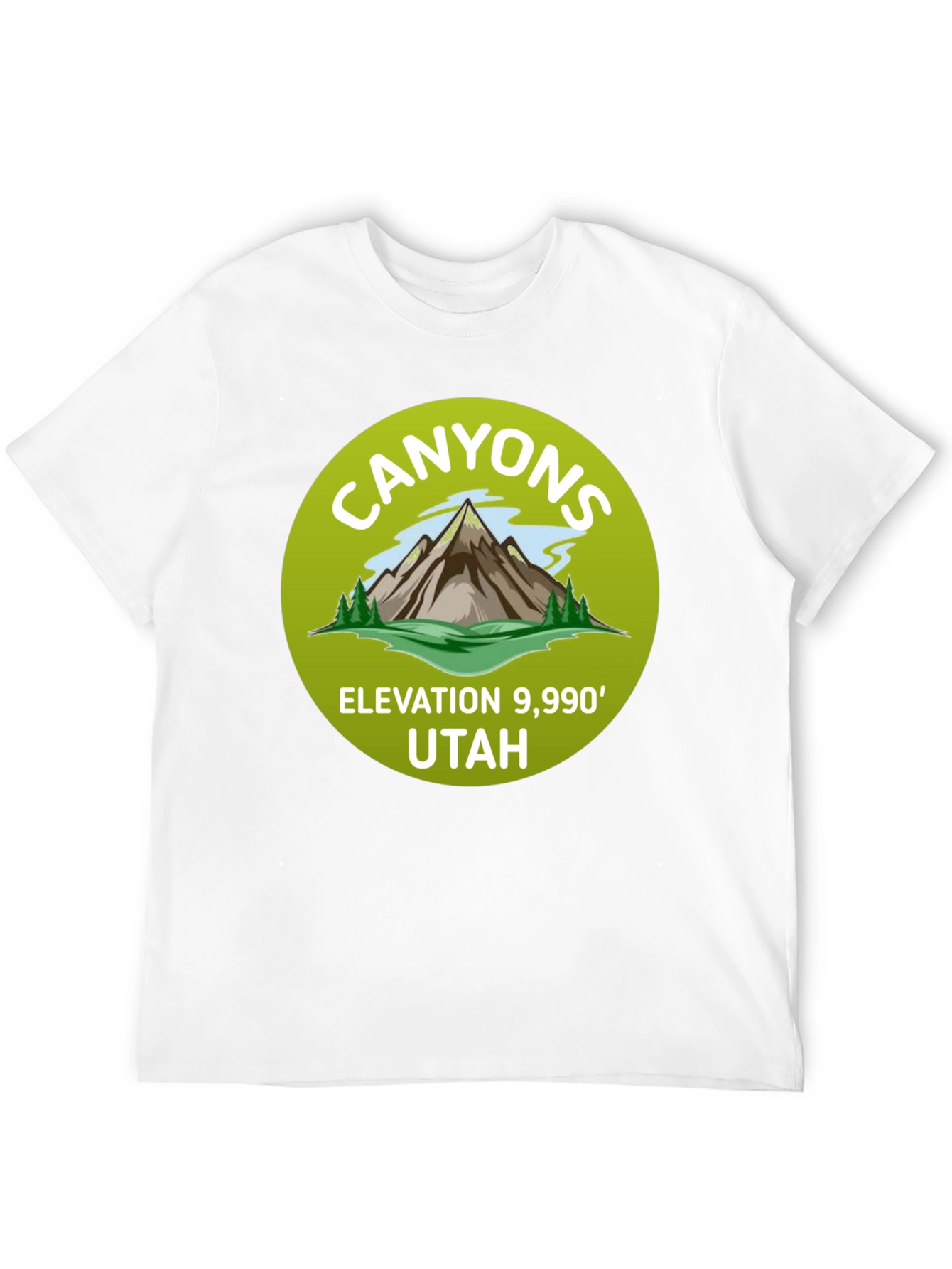 Canyons Utah Elevation T-Shirt