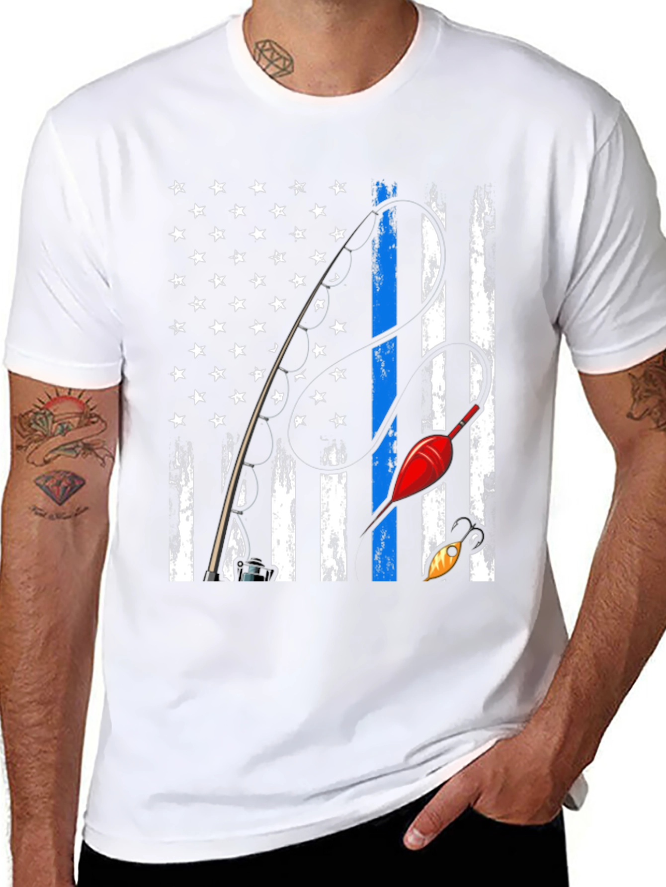 Fishing Flag T-Shirt