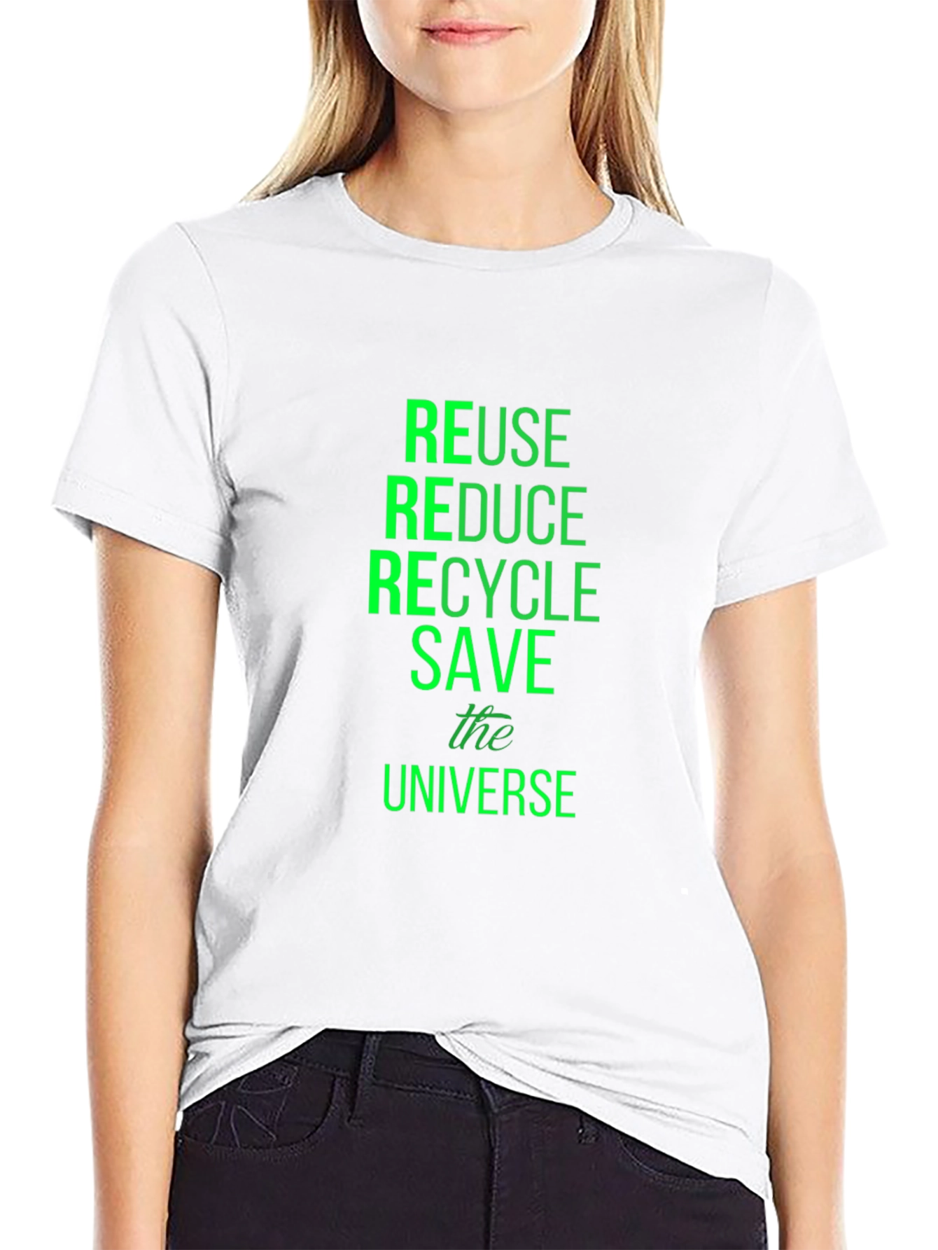 Eco-Friendly Reuse Reduce Recycle T-Shirt