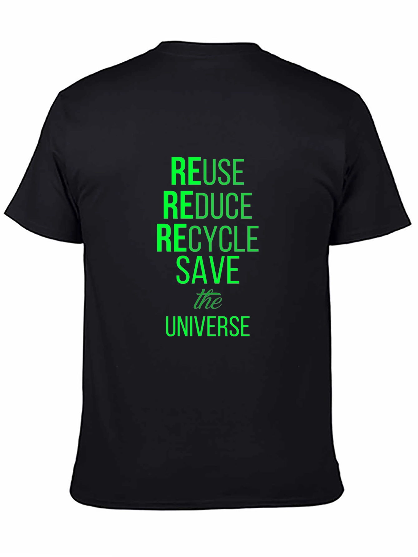 Eco-Friendly Reuse Reduce Recycle T-Shirt