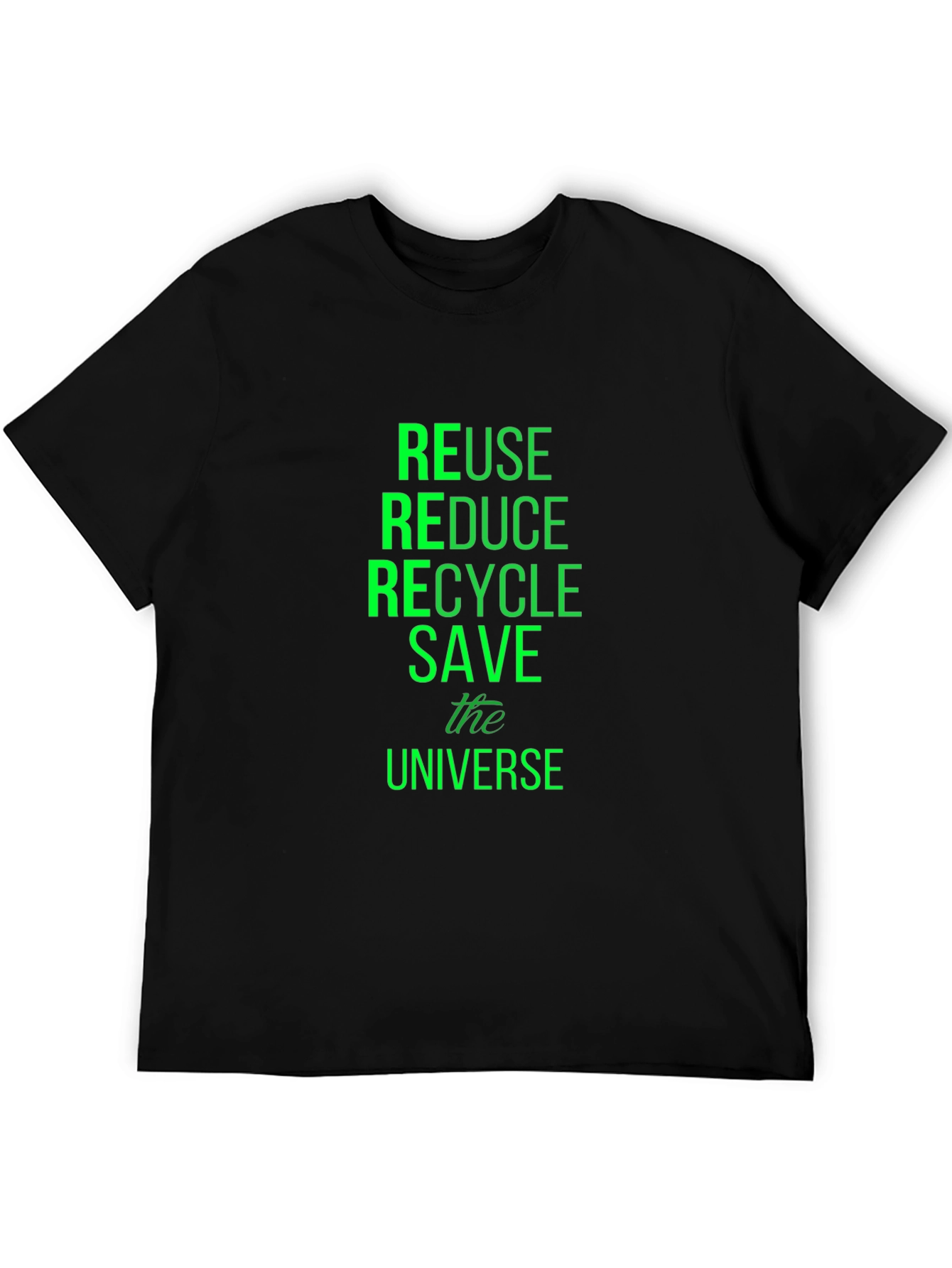 Eco-Friendly Reuse Reduce Recycle T-Shirt