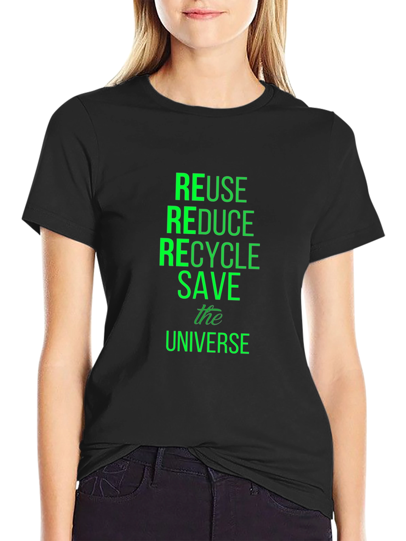 Eco-Friendly Reuse Reduce Recycle T-Shirt