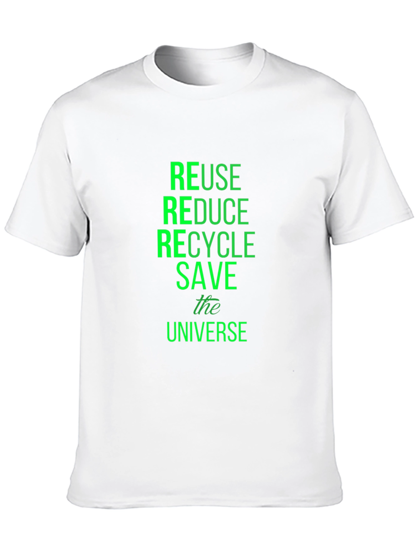 Eco-Friendly Reuse Reduce Recycle T-Shirt