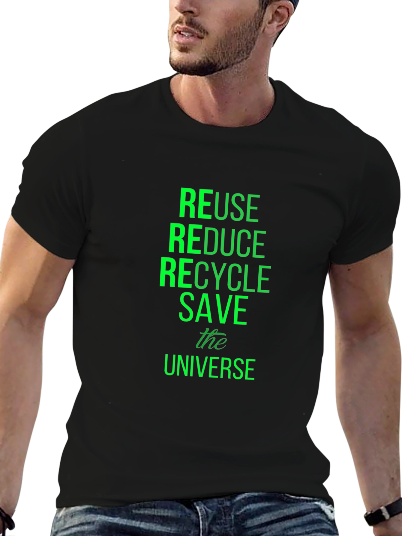 Eco-Friendly Reuse Reduce Recycle T-Shirt