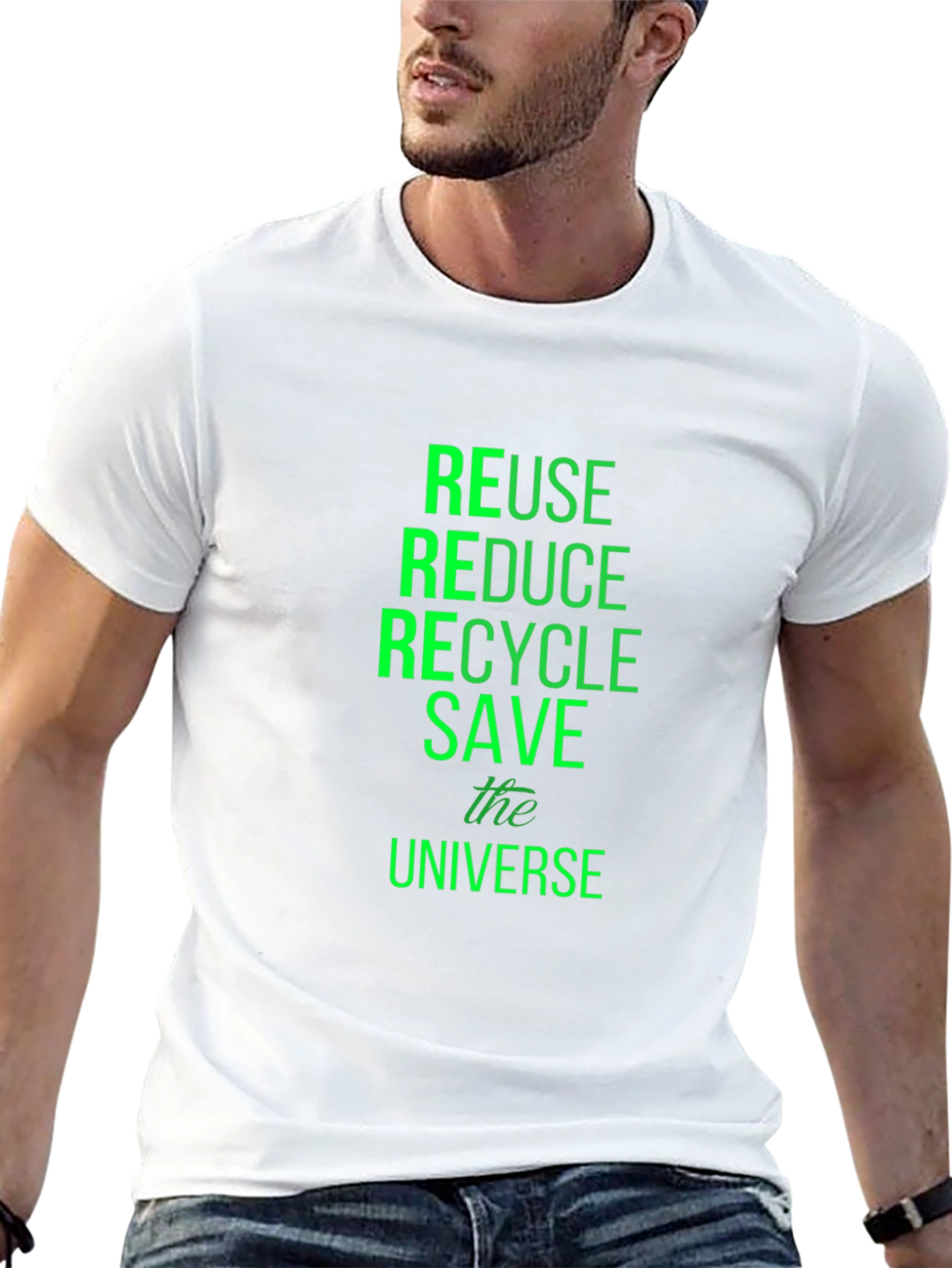 Eco-Friendly Reuse Reduce Recycle T-Shirt