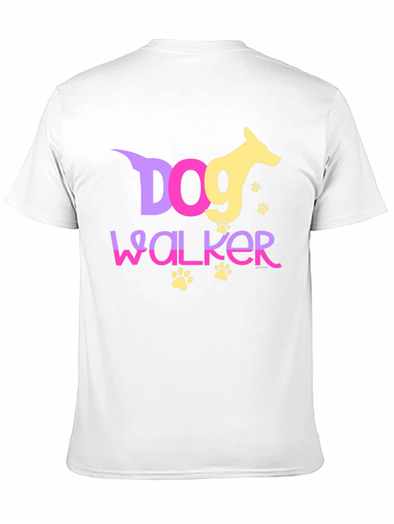 Dog Walker T-Shirt - Fun Graphic Tee
