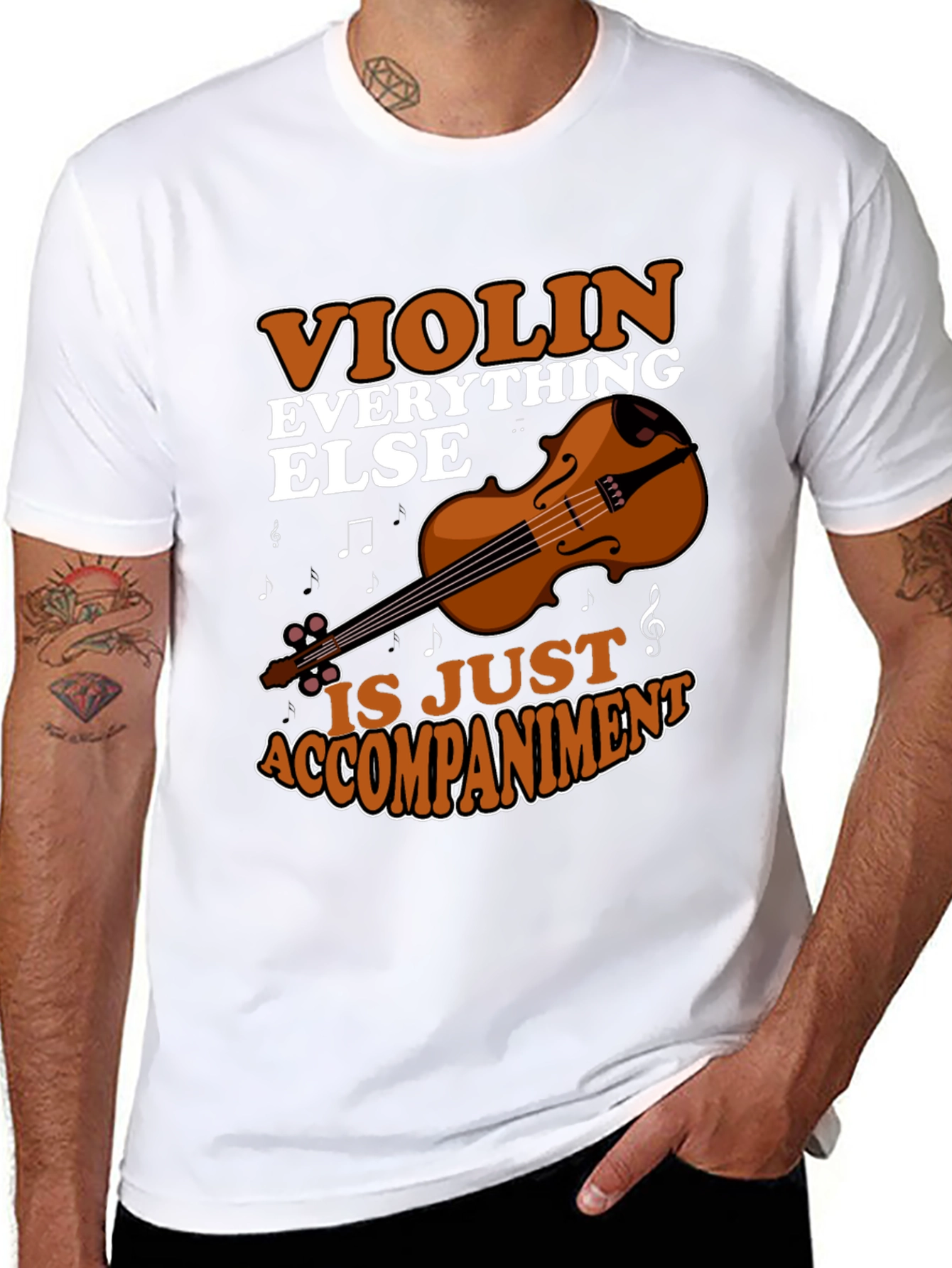 Violin Everything Else T-Shirt Music Lover Tee