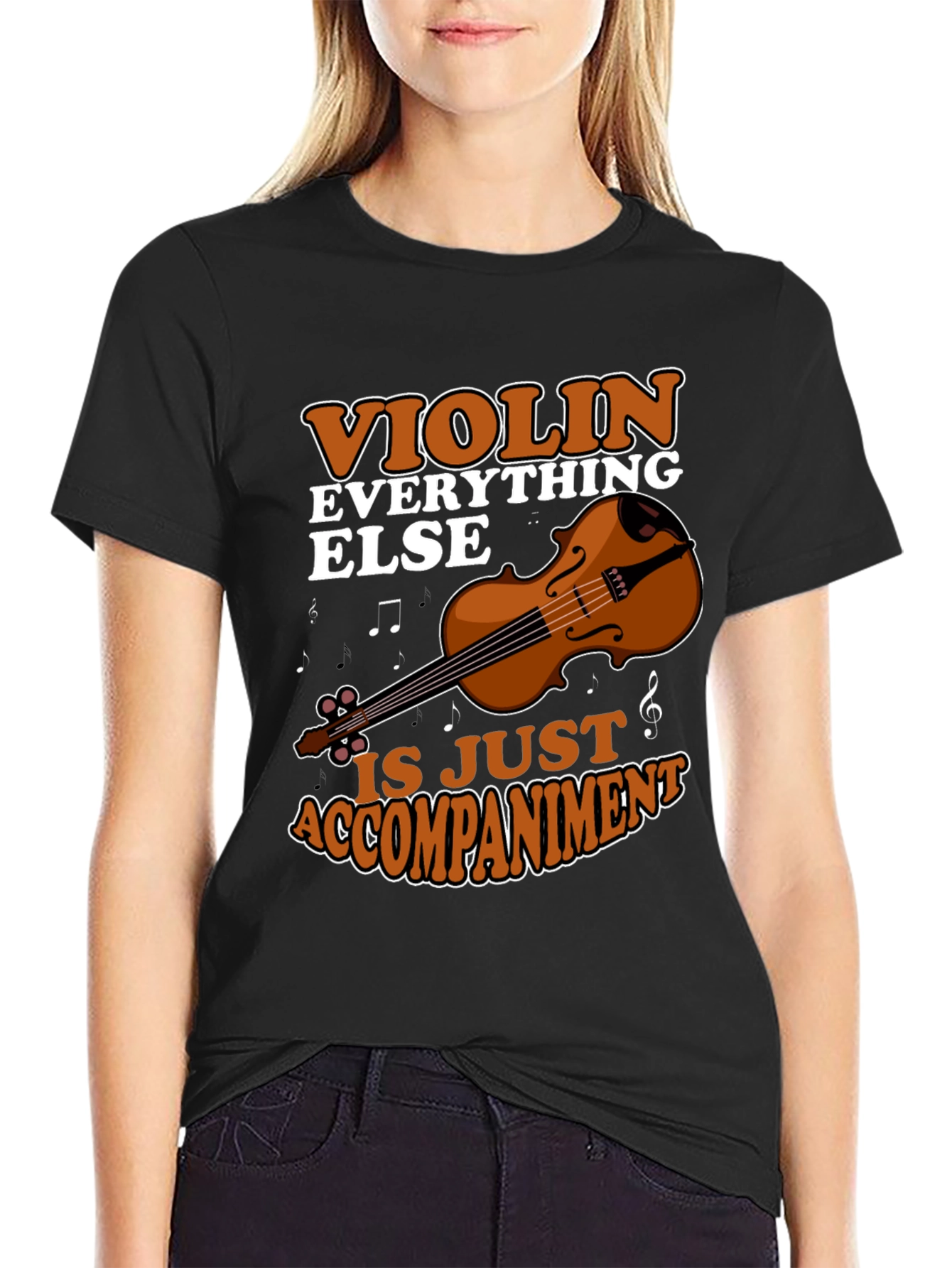 Violin Everything Else T-Shirt Music Lover Tee