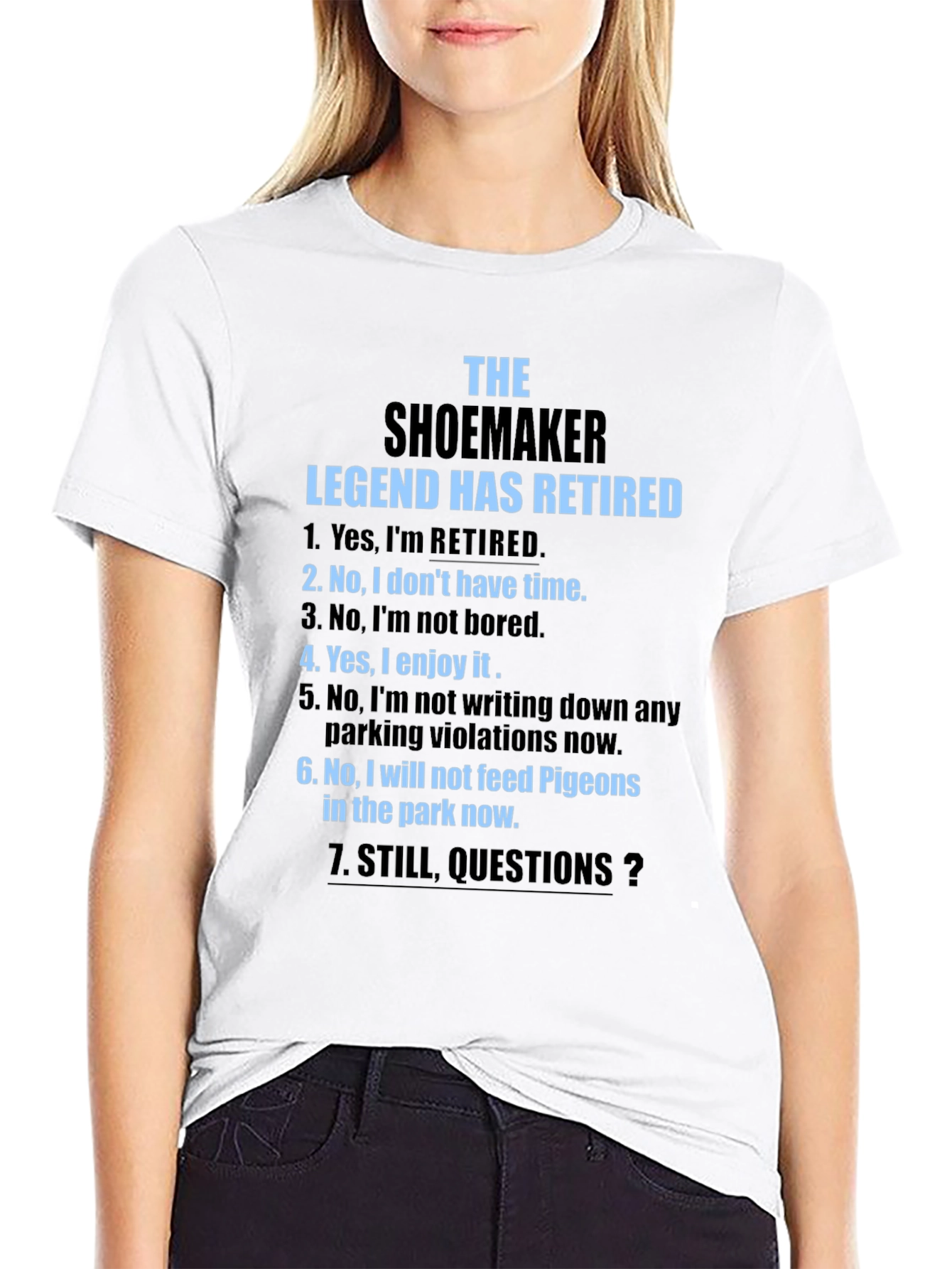 The Shoemaker Legend Retired Black T-Shirt