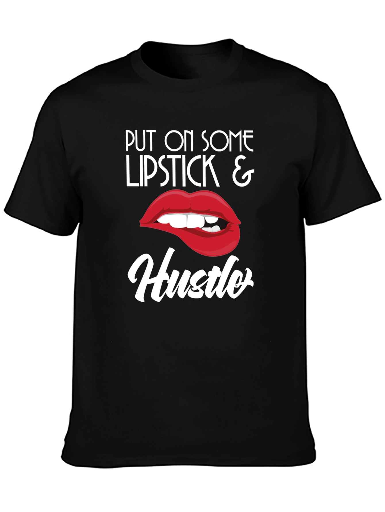 Lipstick & Hustle Graphic Tee