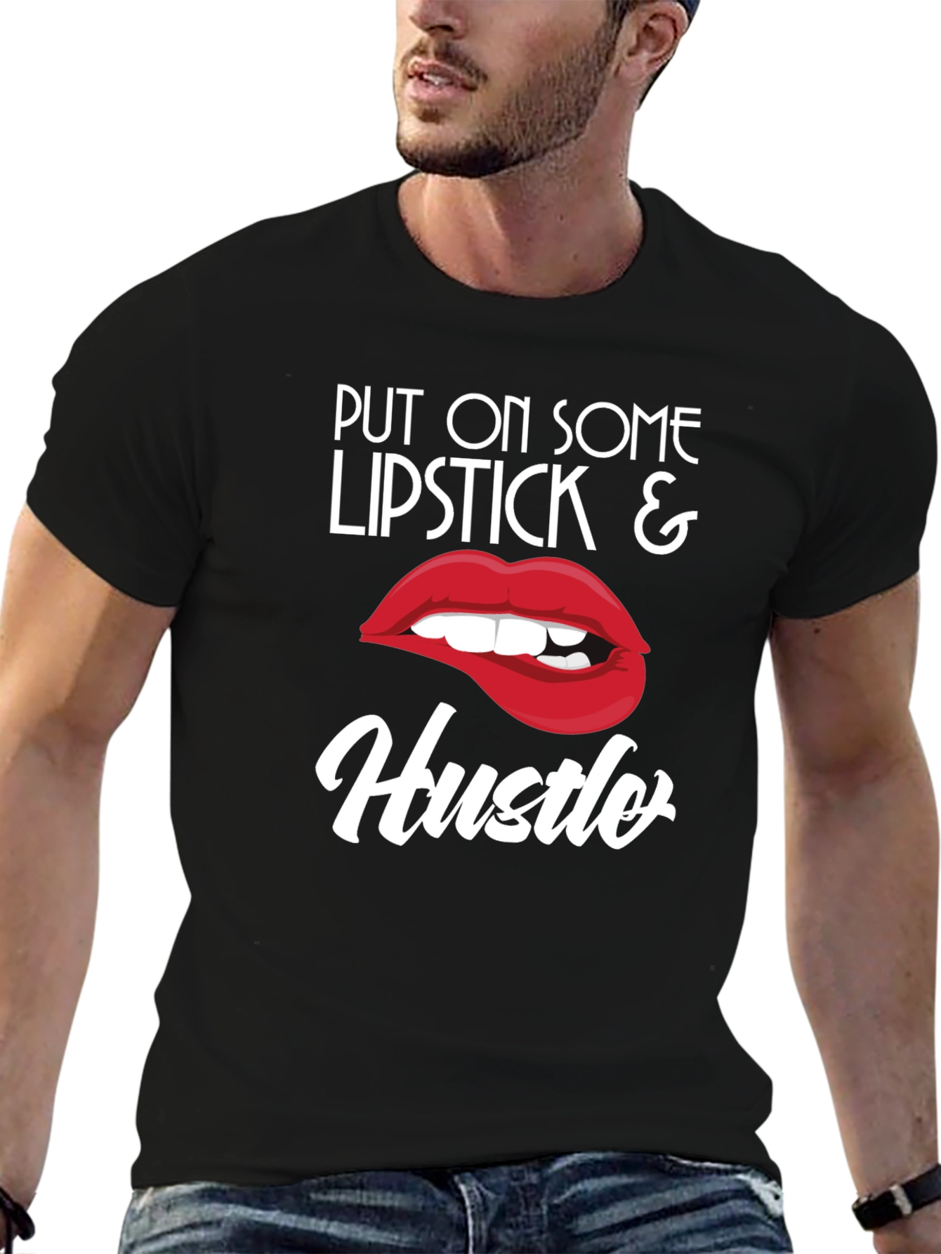 Lipstick & Hustle Graphic Tee