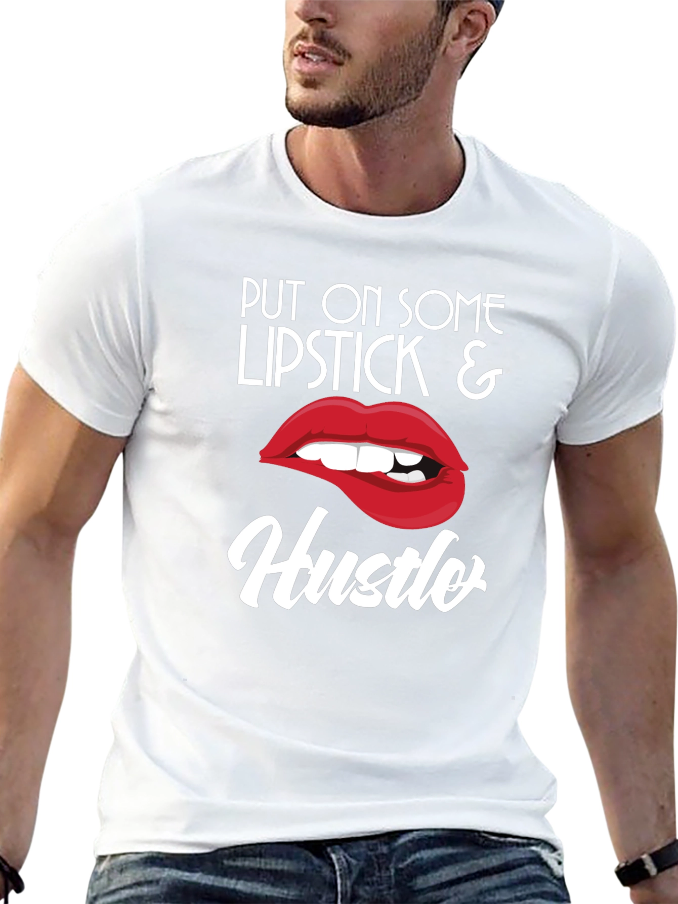 Lipstick & Hustle Graphic Tee