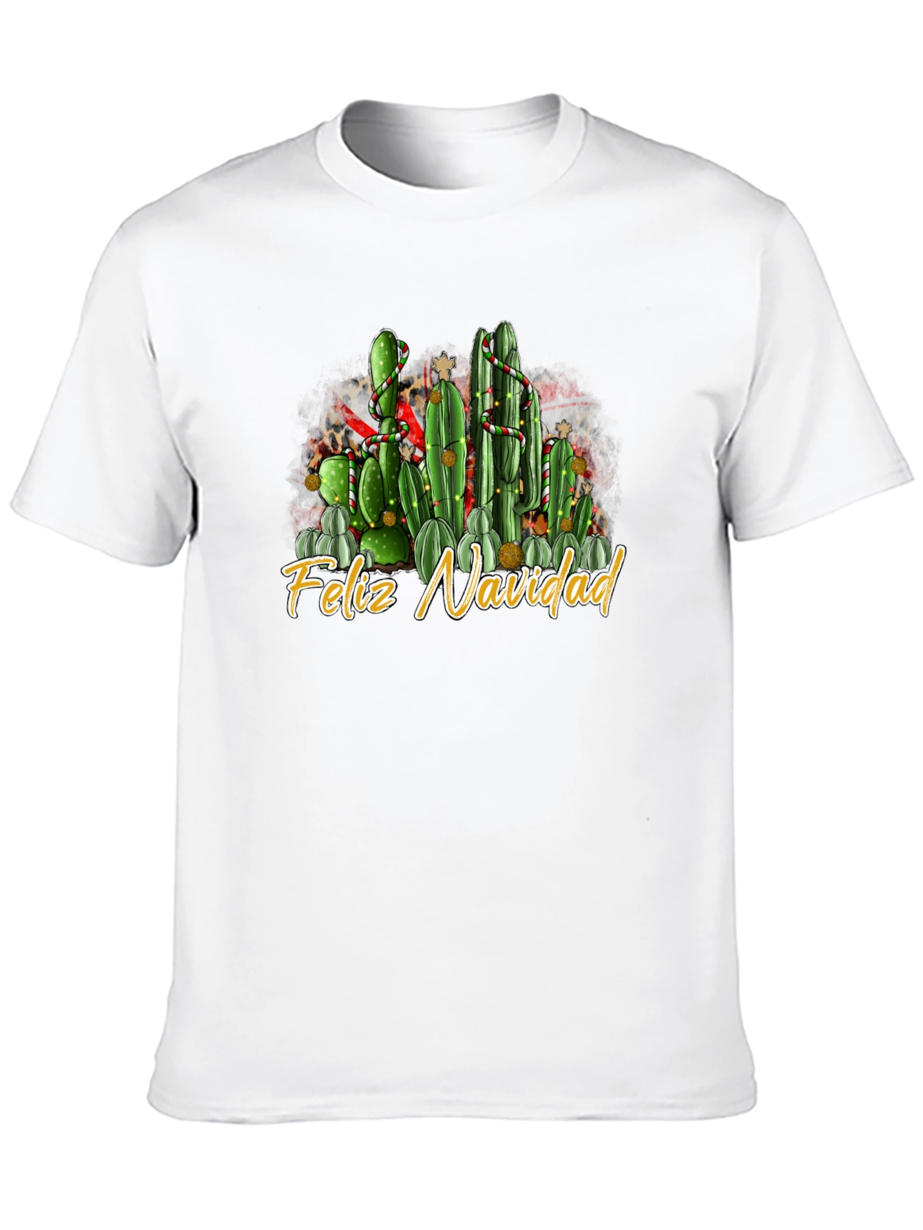 Feliz Navidad Cactus T-Shirt