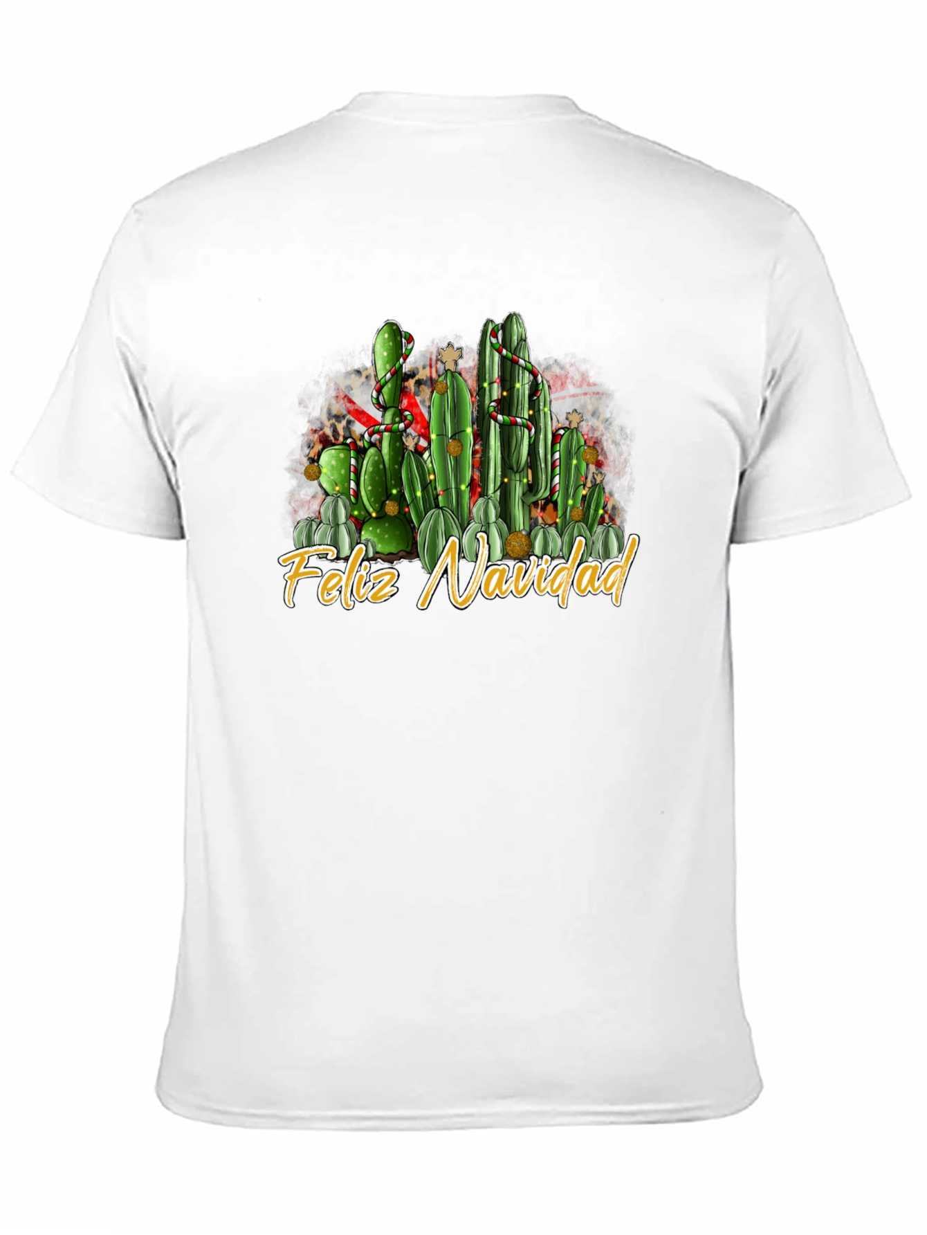 Feliz Navidad Cactus T-Shirt