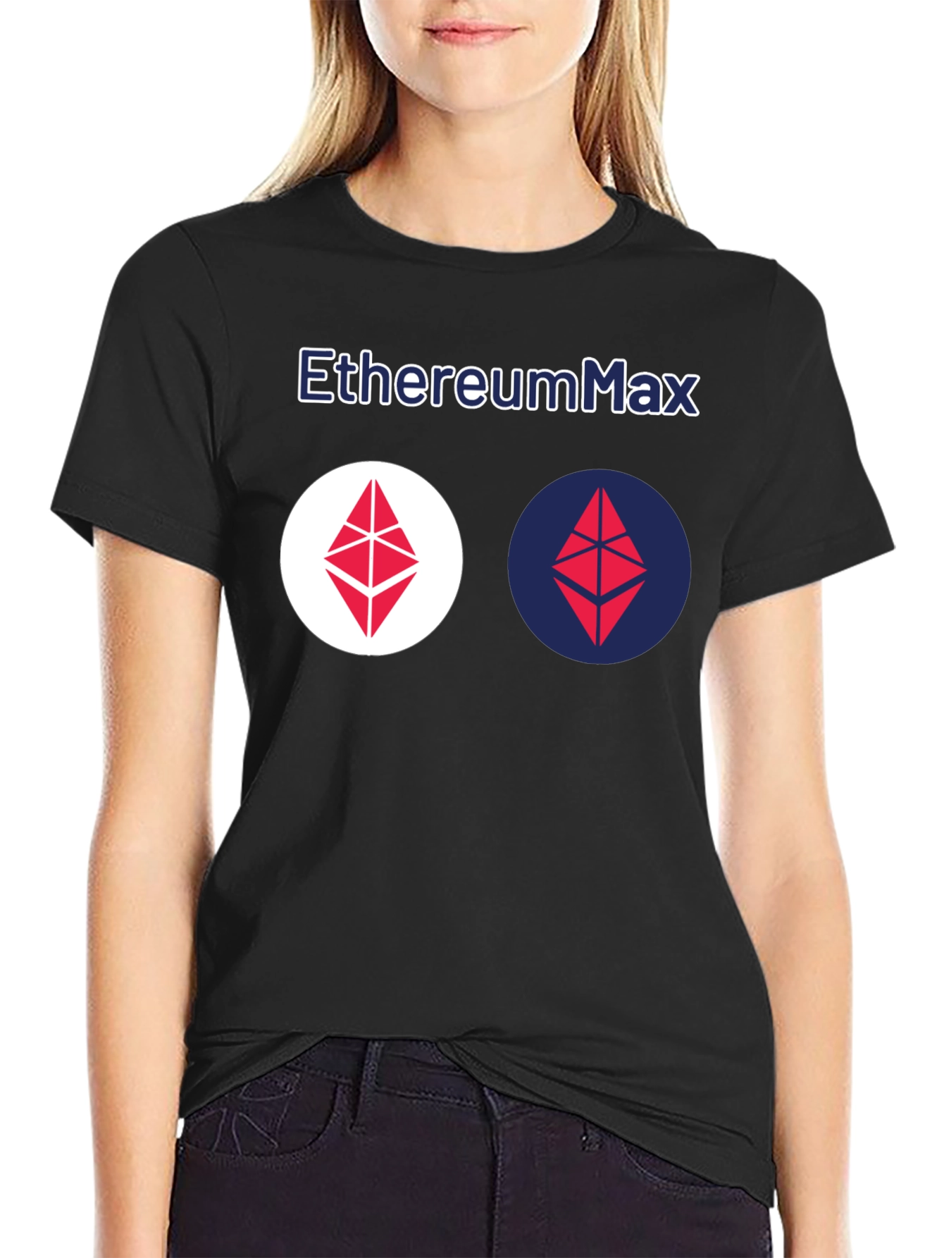EthereumMax Black T-Shirt