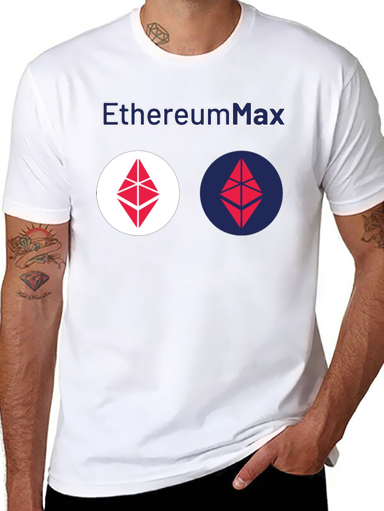 EthereumMax Black T-Shirt