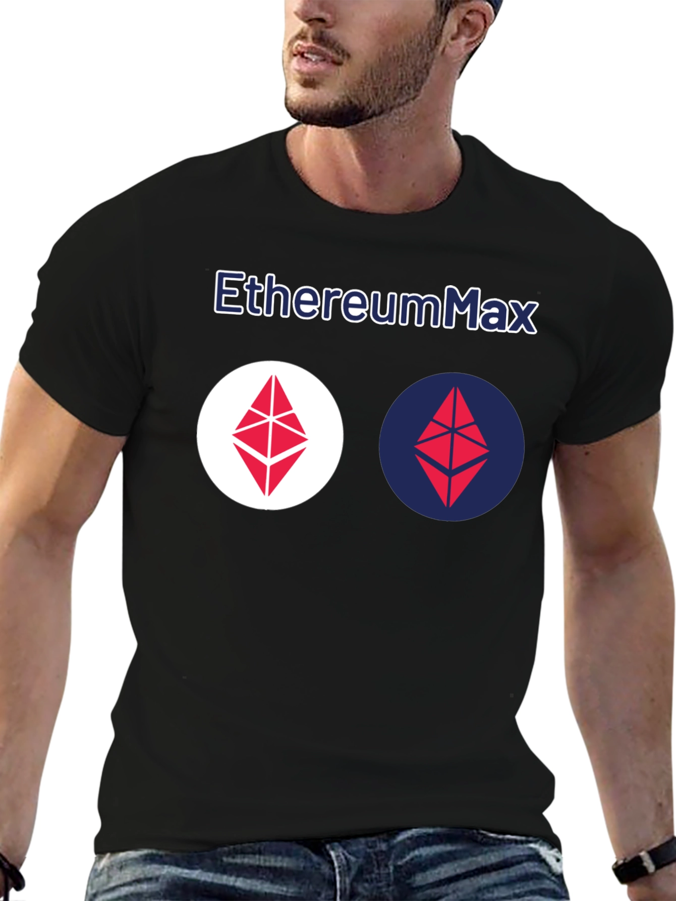EthereumMax Black T-Shirt