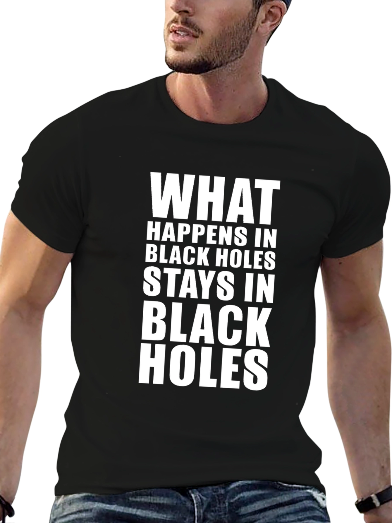 Black Hole Graphic T-Shirt