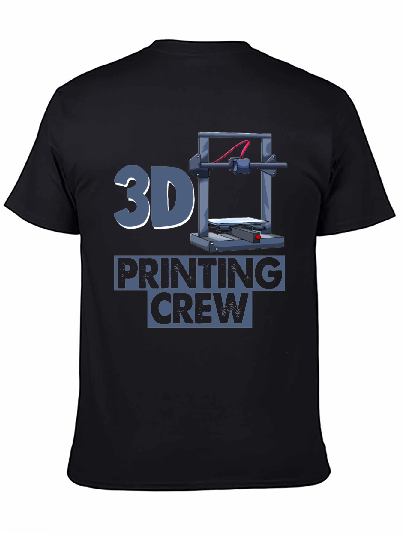 3D Printing Crew T-Shirt