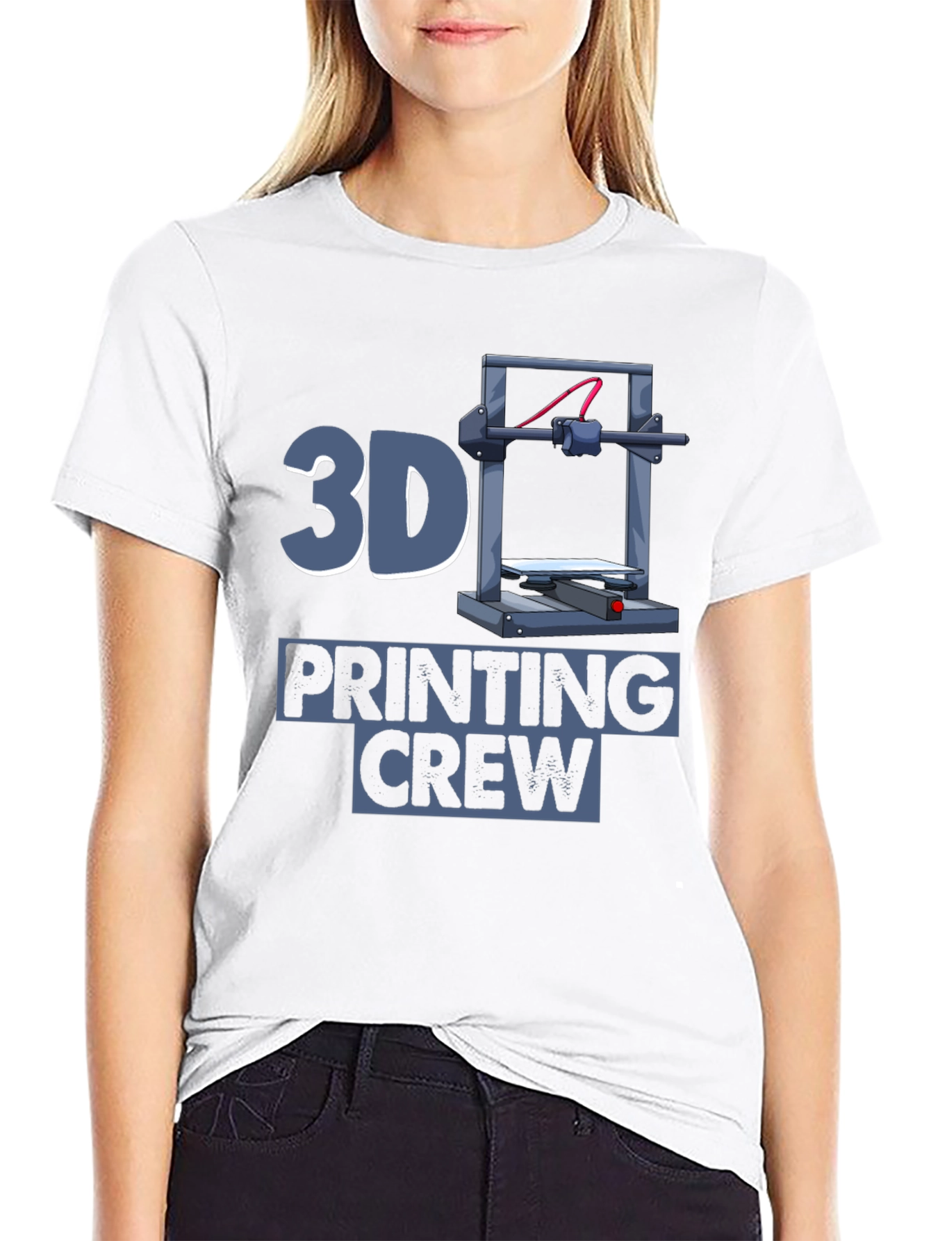 3D Printing Crew T-Shirt