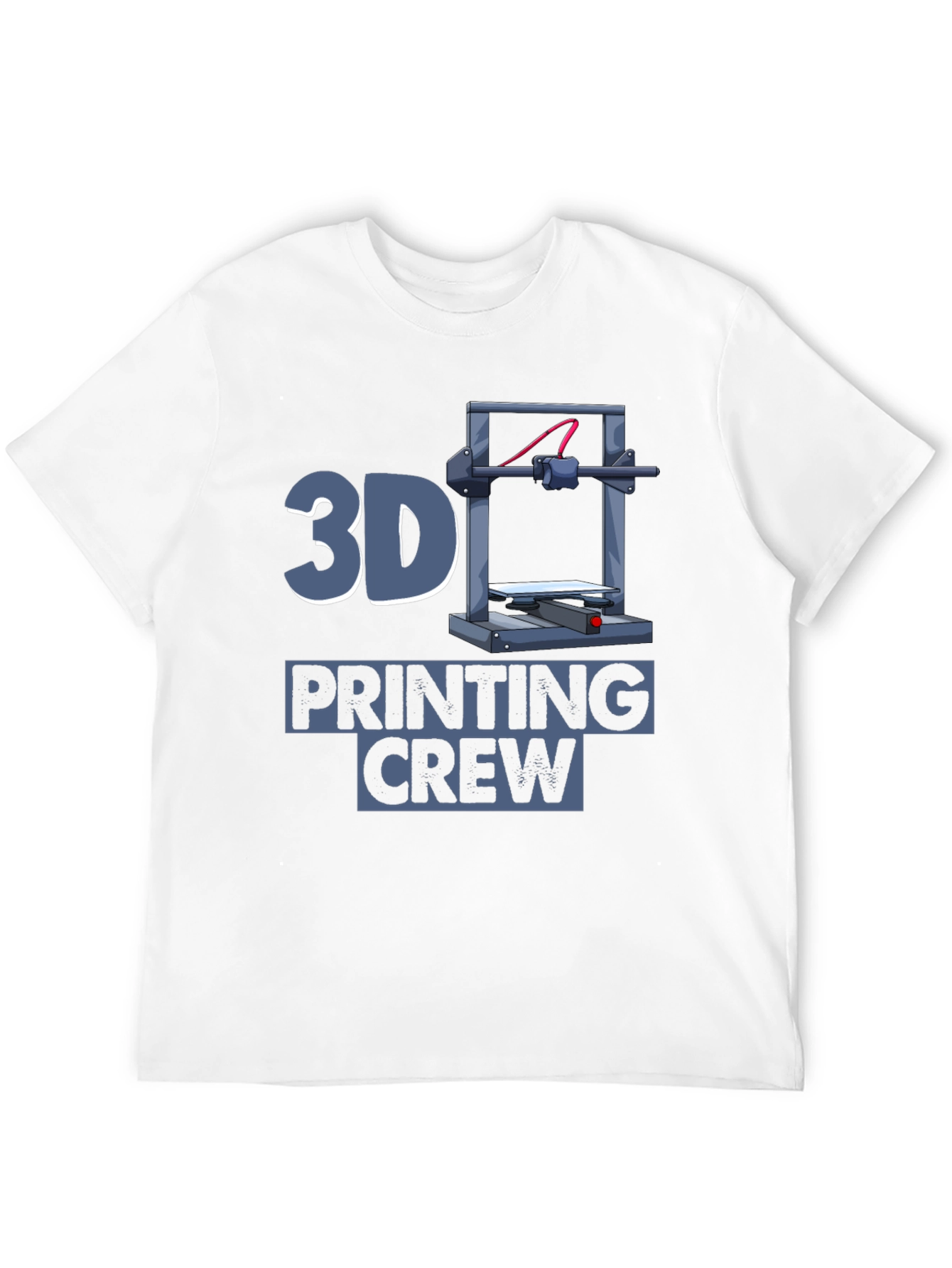 3D Printing Crew T-Shirt
