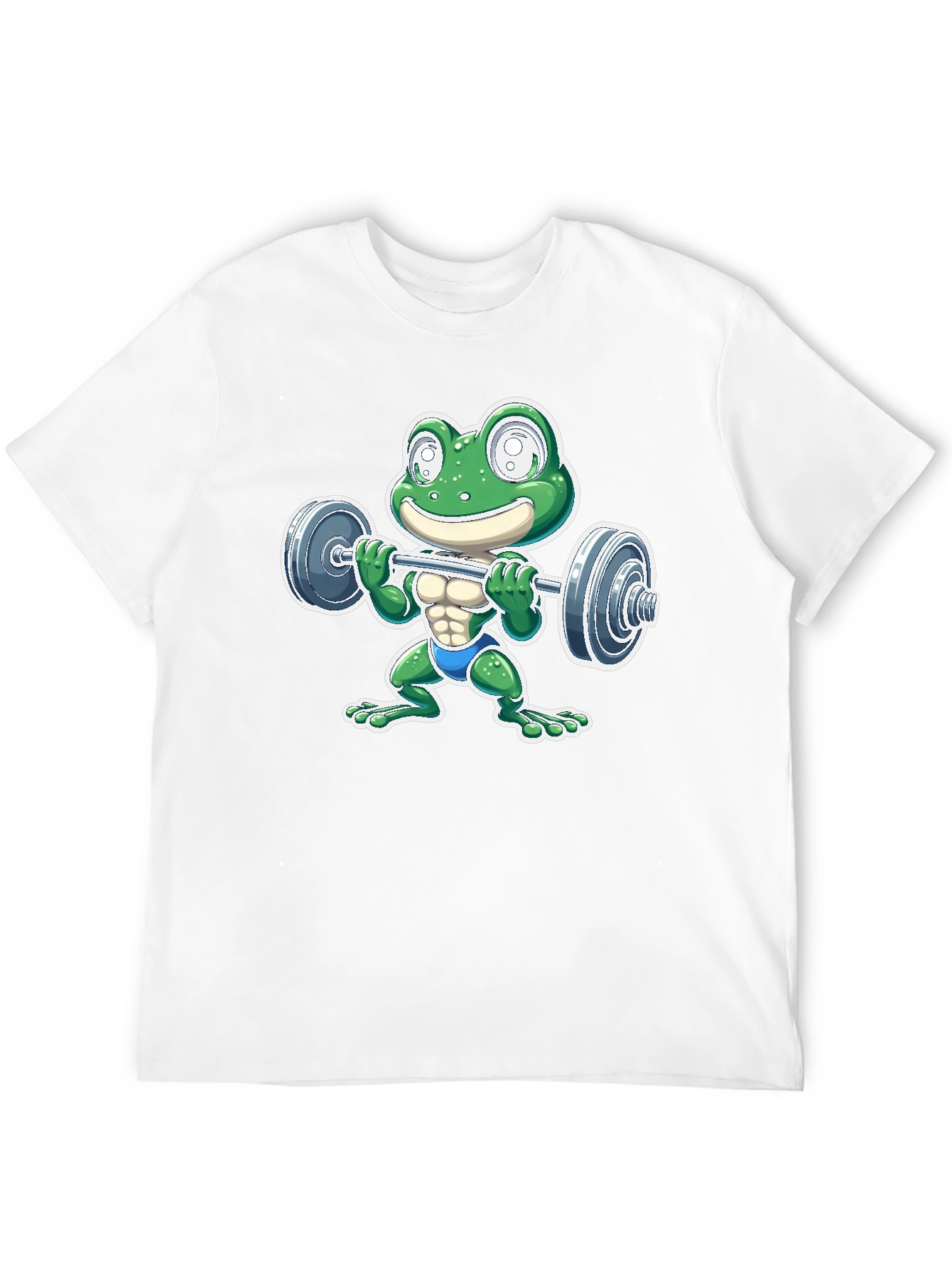 Frog Lifting Barbell T-Shirt