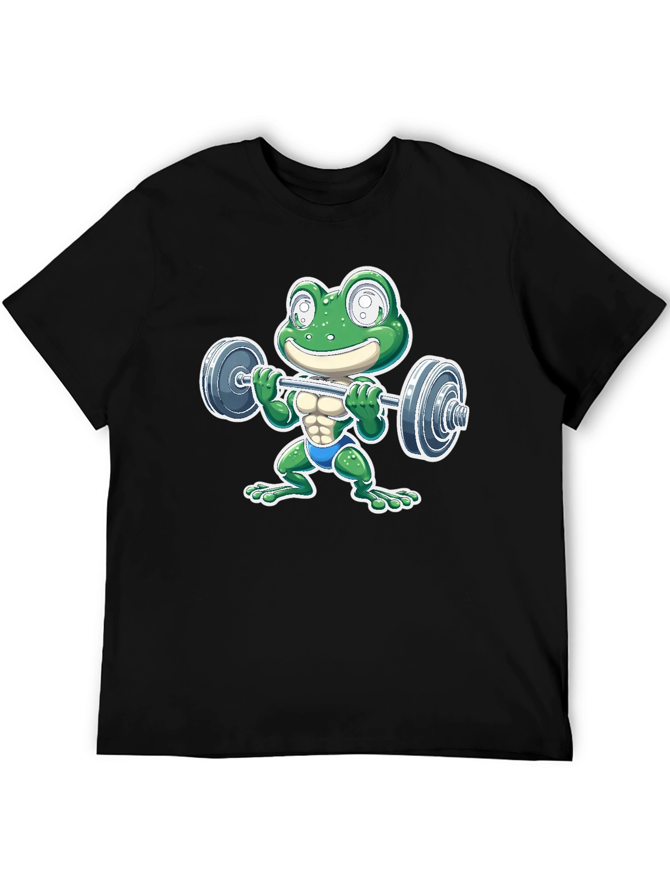 Frog Lifting Barbell T-Shirt