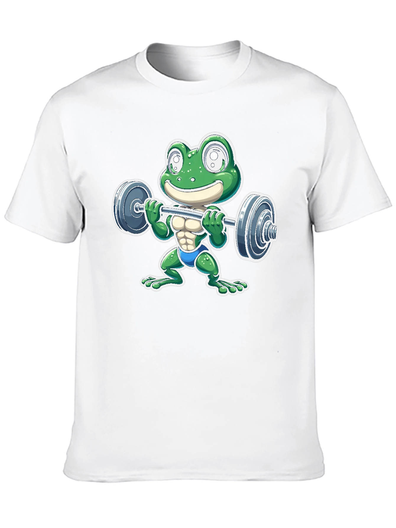 Frog Lifting Barbell T-Shirt