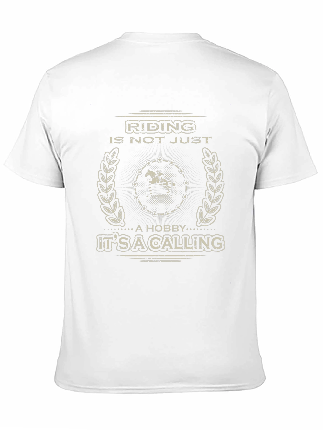 Riding Is Not Just A Hobby Black T-Shirt