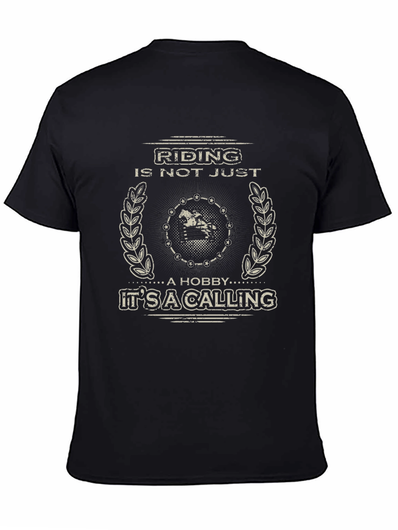Riding Is Not Just A Hobby Black T-Shirt
