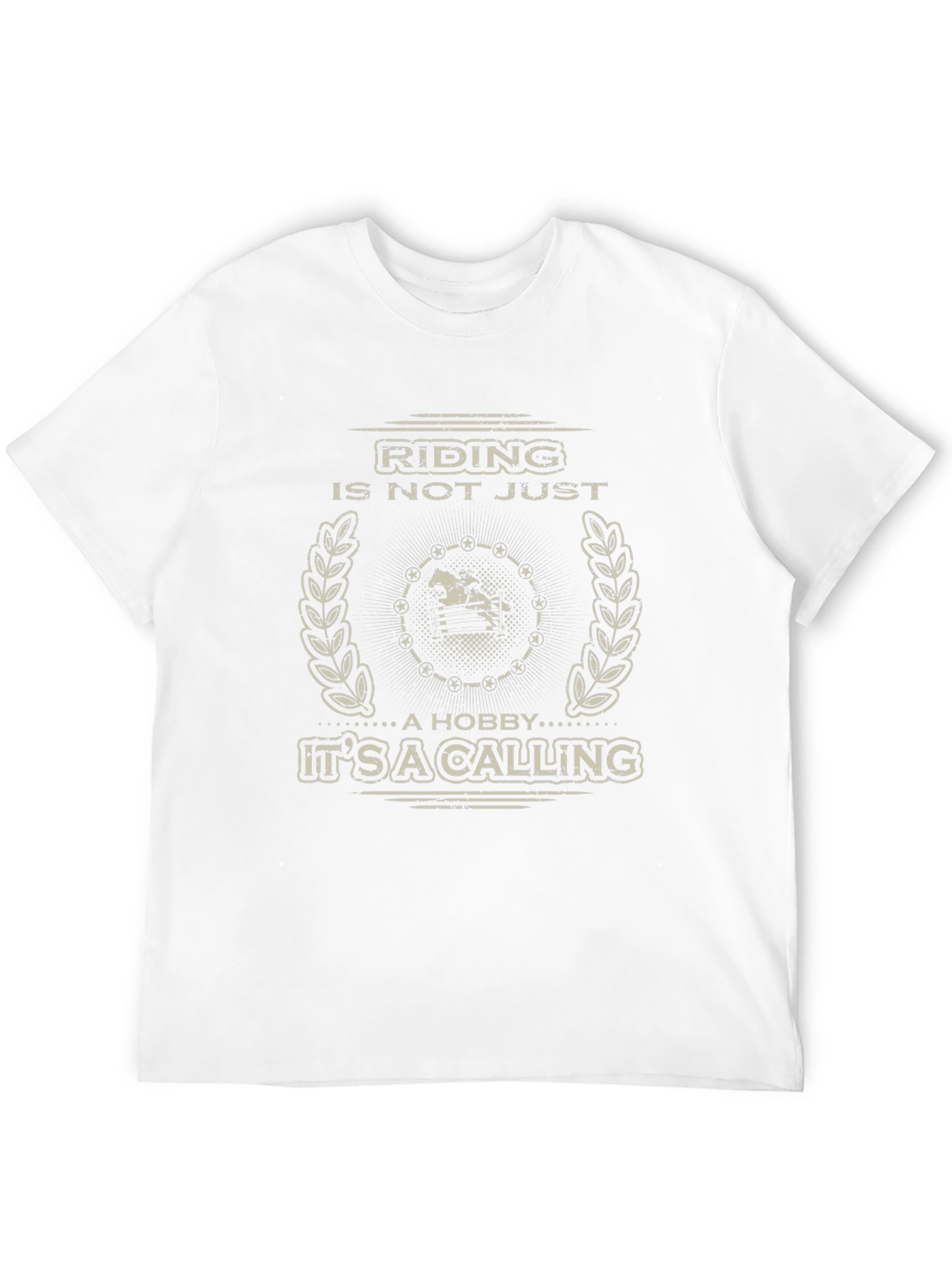 Riding Is Not Just A Hobby Black T-Shirt