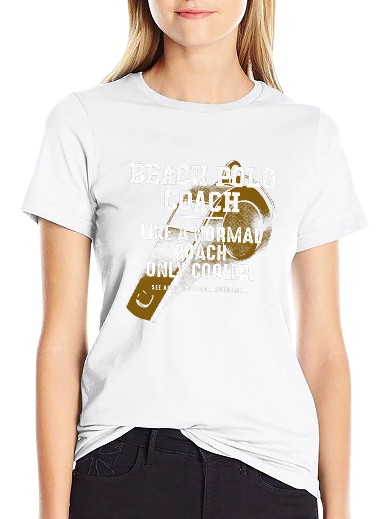 Beach Polo Coach T-Shirt - Funny Cool Coach Tee