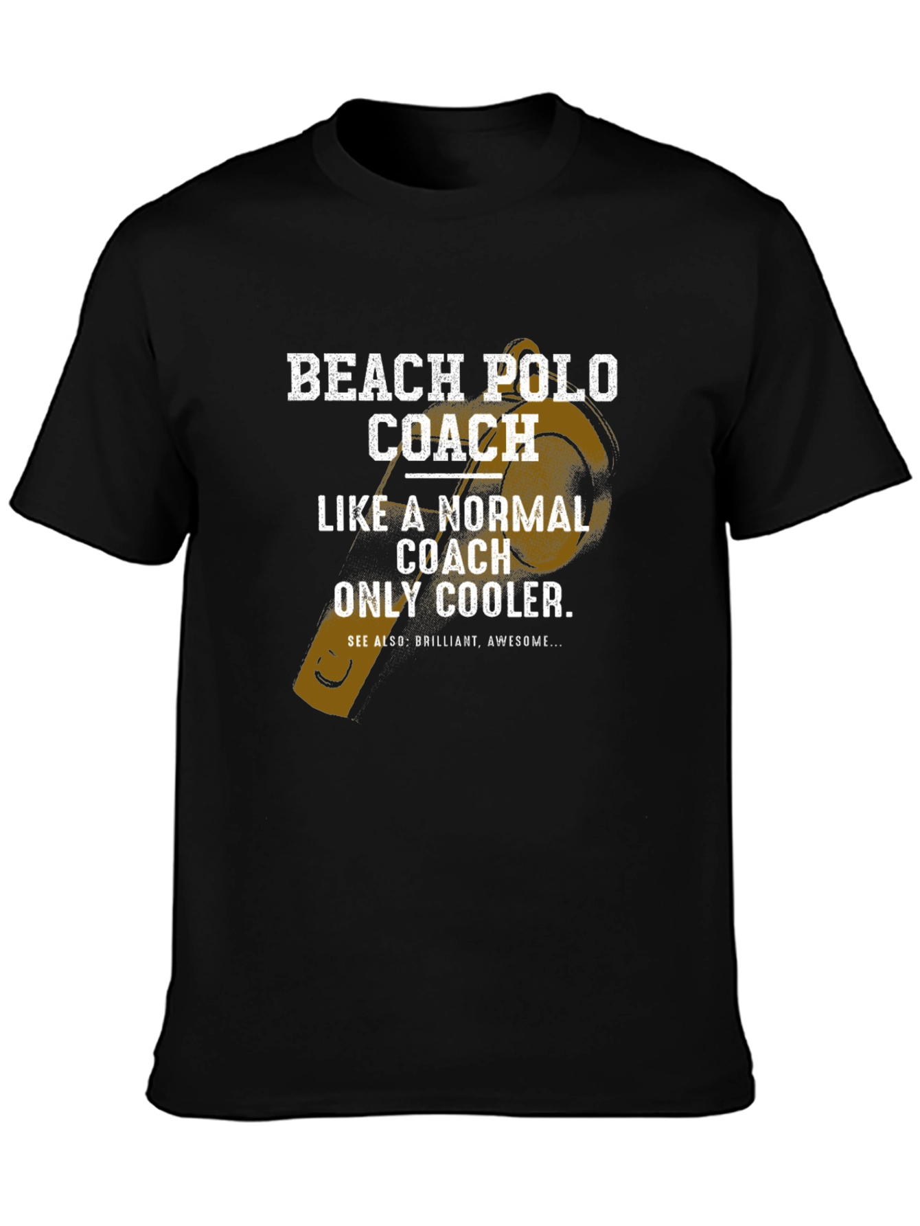Beach Polo Coach T-Shirt - Funny Cool Coach Tee