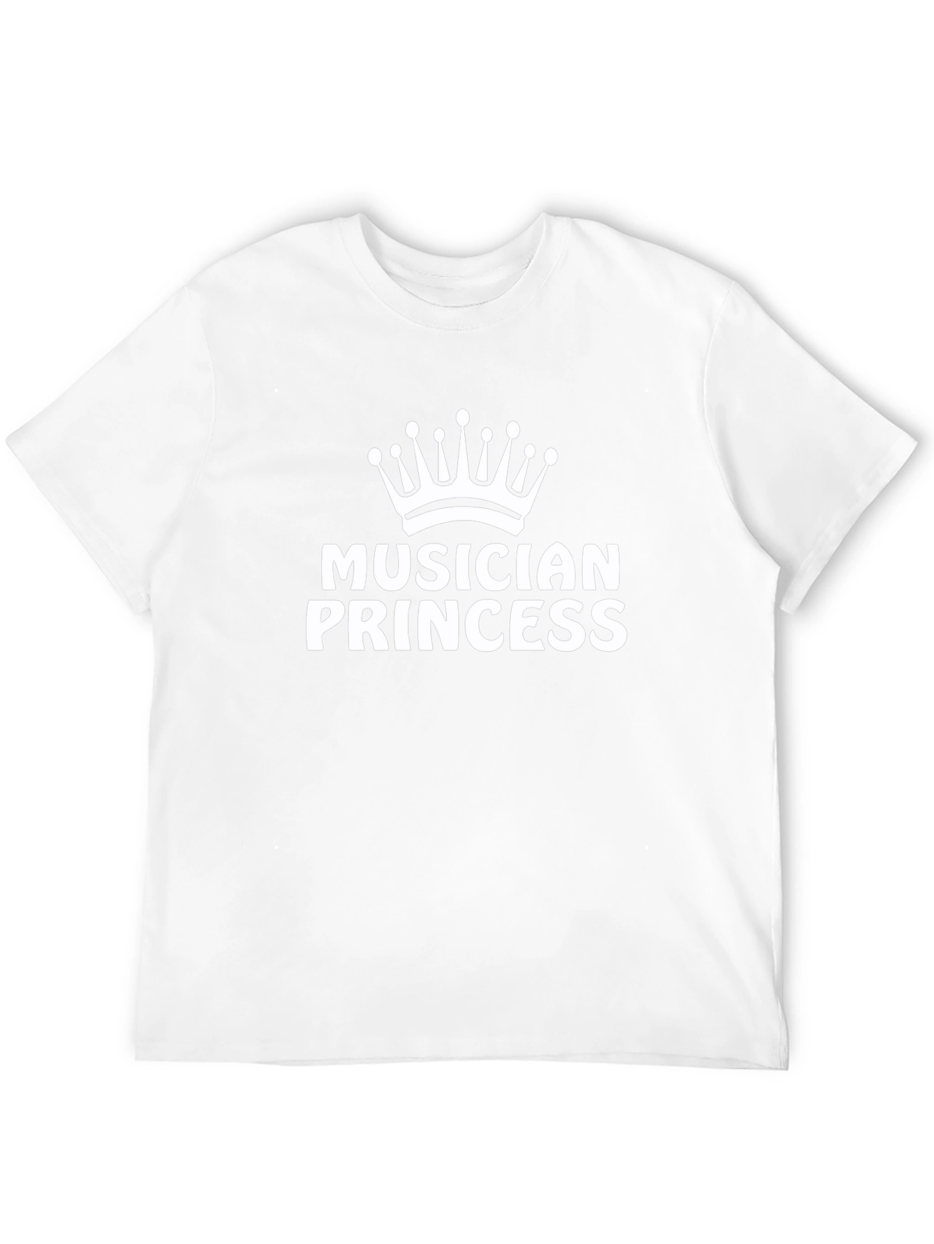 Musician Princess T-Shirt - Crown Graphic Tee