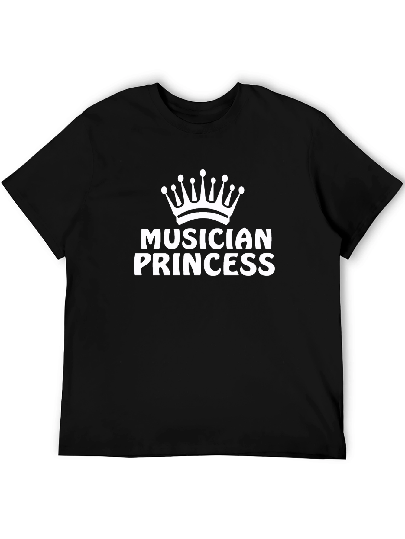 Musician Princess T-Shirt - Crown Graphic Tee