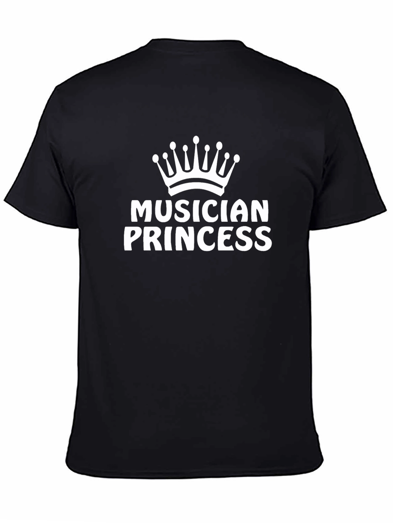 Musician Princess T-Shirt - Crown Graphic Tee