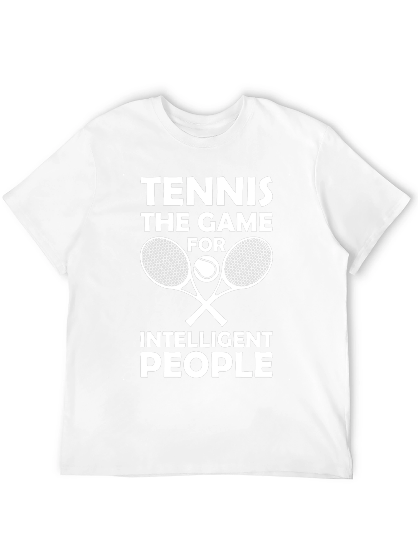 Tennis The Game For Intelligent People Graphic T-Shirt