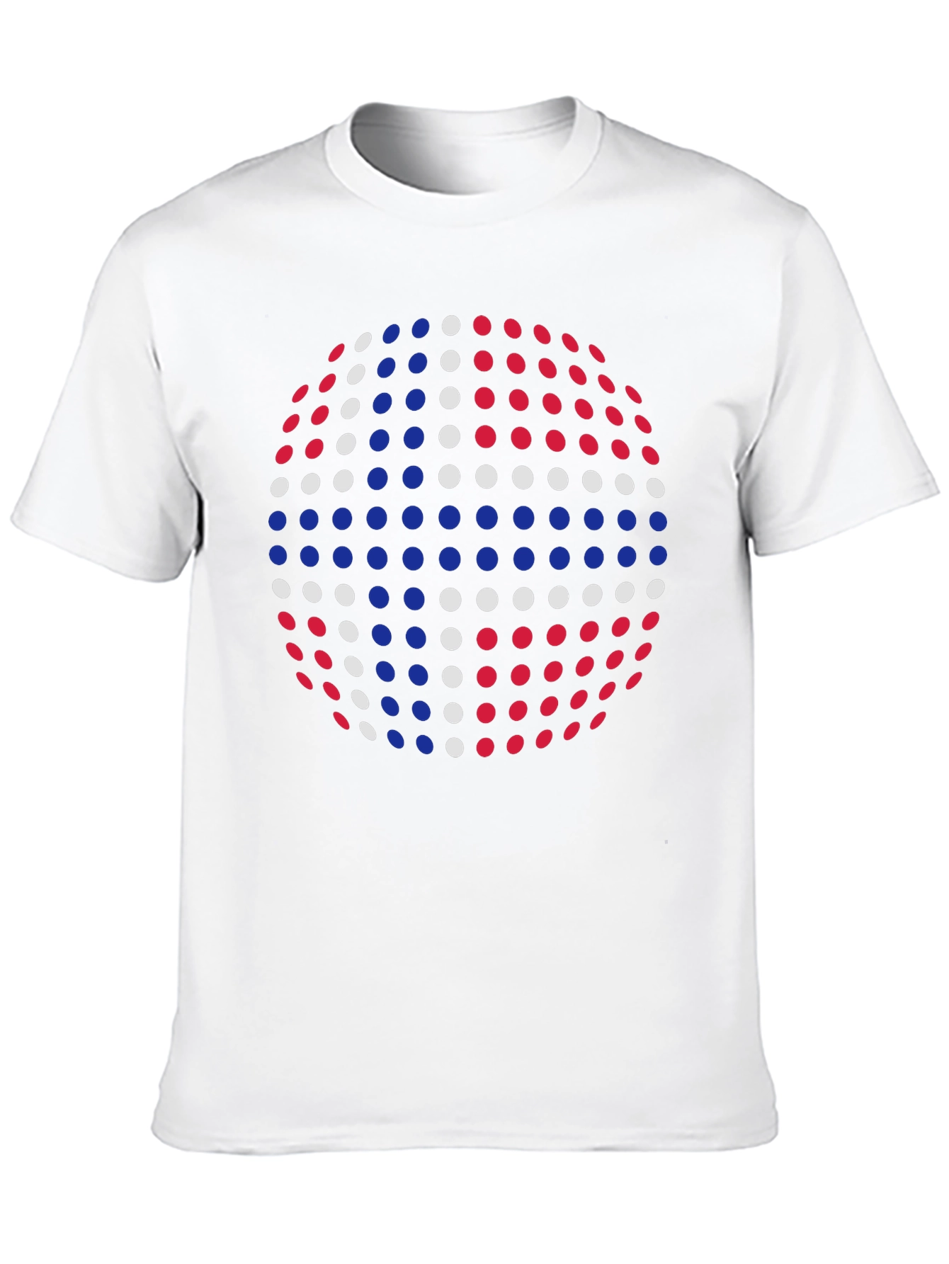 Retro Dot Sphere Graphic T-Shirt